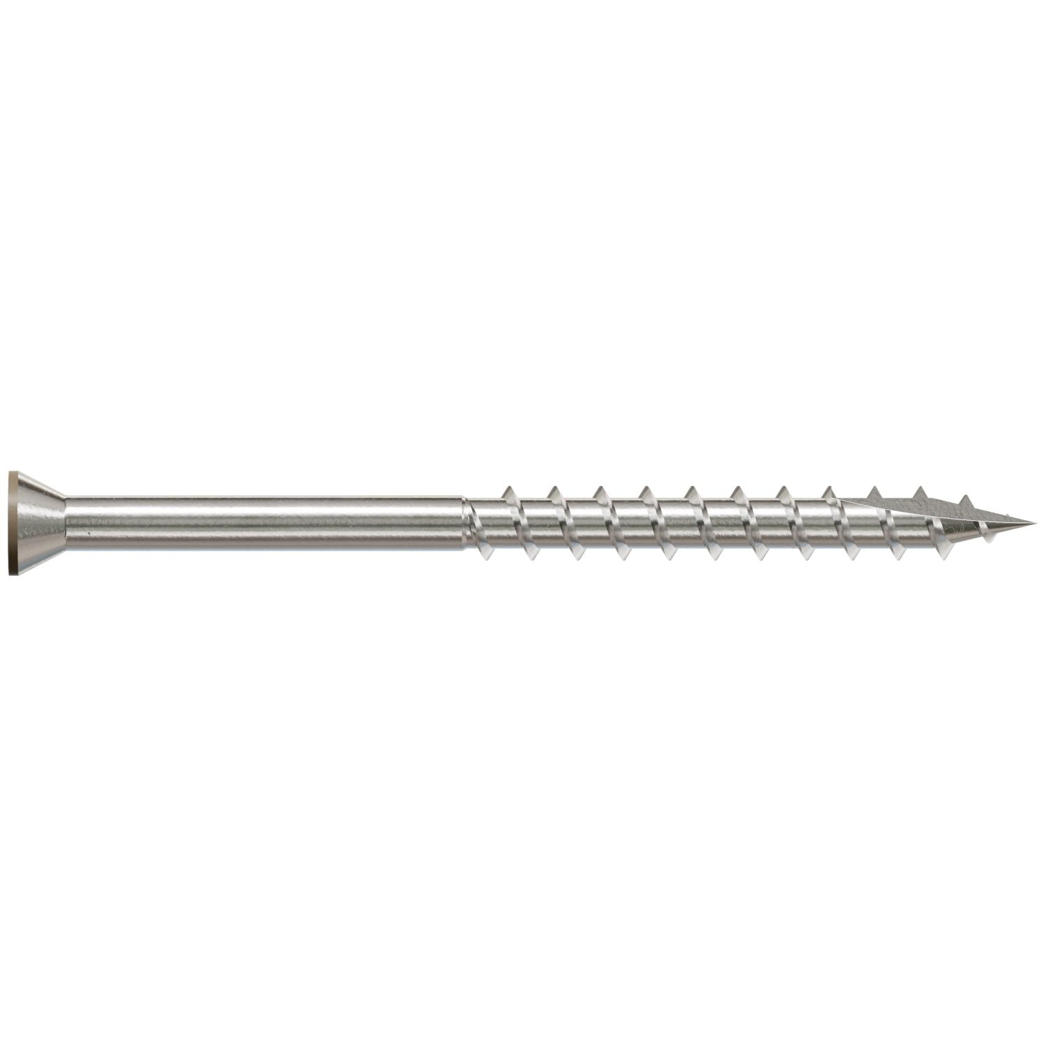 Simpson Strong-Tie S07225FTBBR05 Trim-Head Screw, 6-Lobe Drive,  #7 x 2-1/4-in. T15 Type 305, Brown 05, 1750-Pack