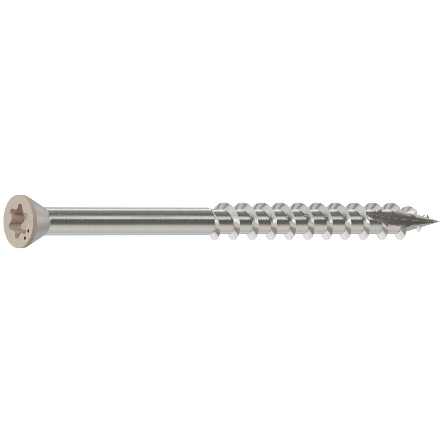 Simpson Strong-Tie S07225FTBGR03 Trim-Head Screw, 6-Lobe Drive,  #7 x 2-1/4-in. T15 Type 305, Gray 03, 1750-Pack