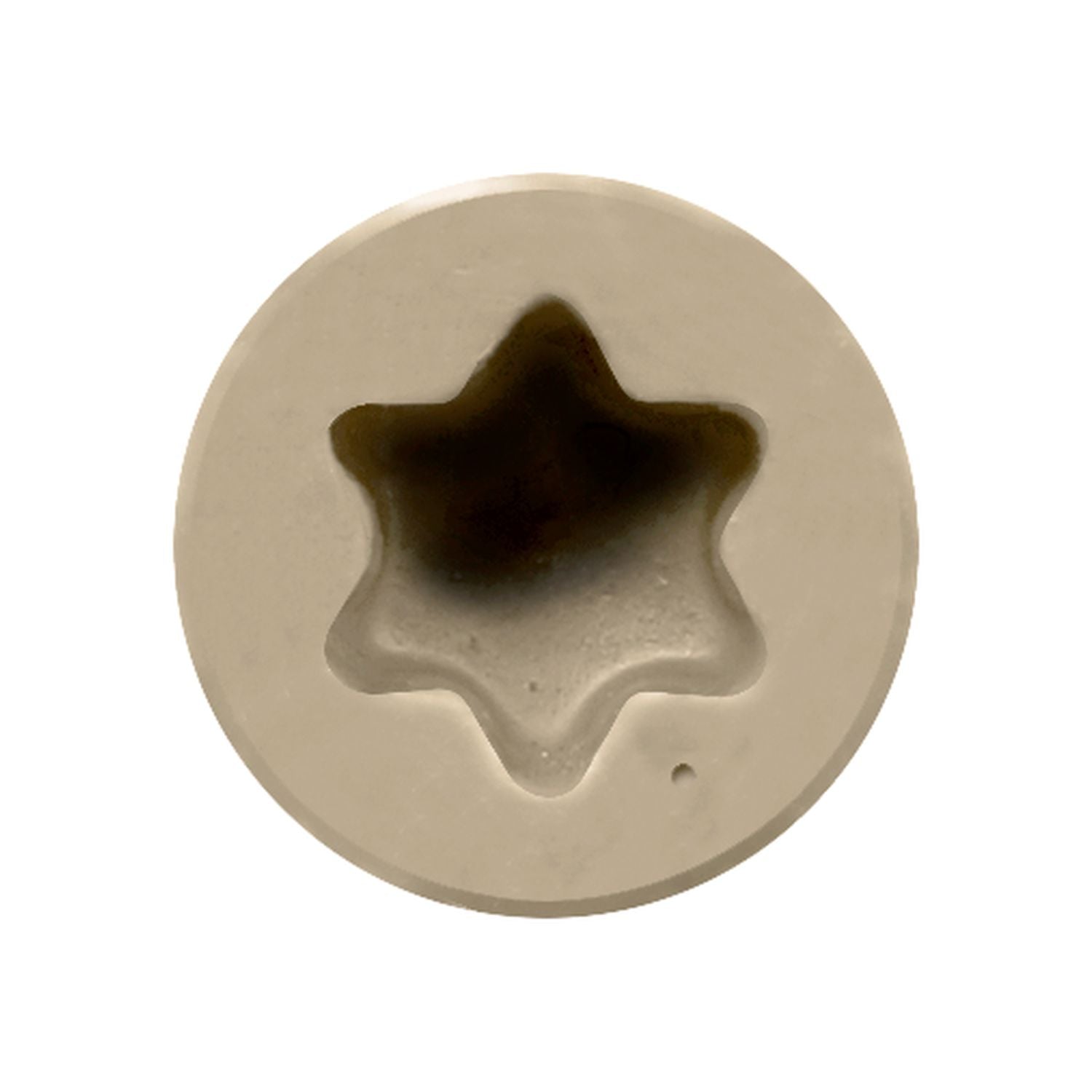 Simpson Strong-Tie S07225FTPTN Trim-Head Screw, 6-Lobe Drive,  #7 x 2-1/4-in. T15 Type 305, Tan, 350-Pack