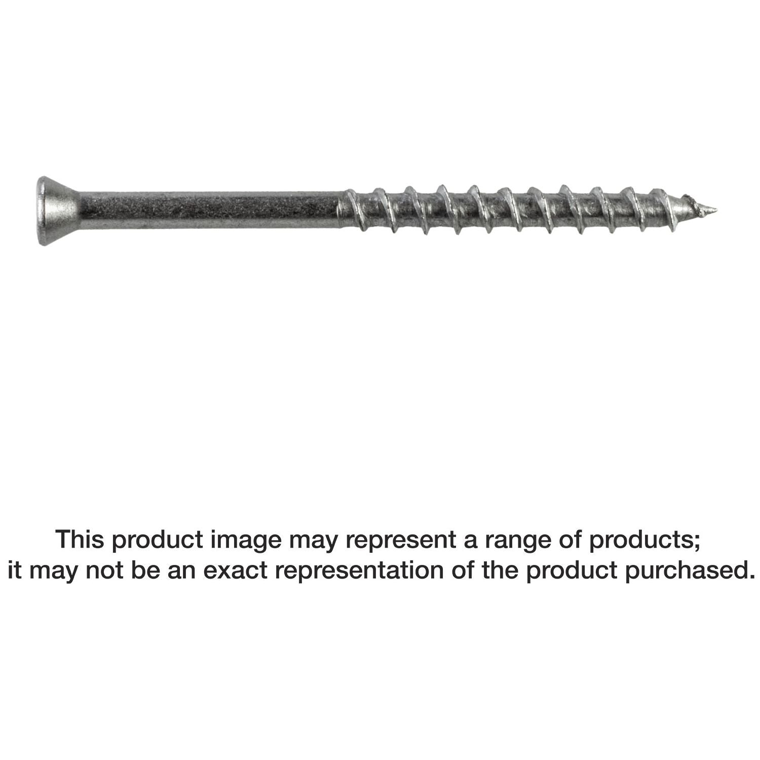 Simpson Strong-Tie S07225WP1 Deck-Drive DWP WOOD SS Screw,  #7 x 2-1/4-in. T-15, Trim Head, Type 305, 1-lb.