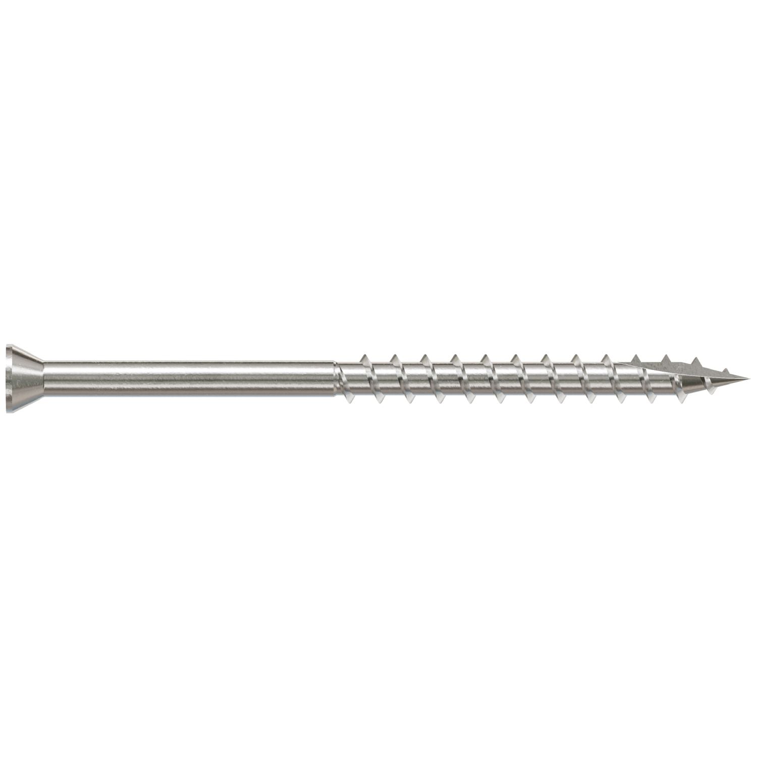Simpson Strong-Tie S07250FB1 Trim-Head Screw, Square Drive,  #7 x 2-1/2-in. #1 SQ, Type 305, 1-lb.