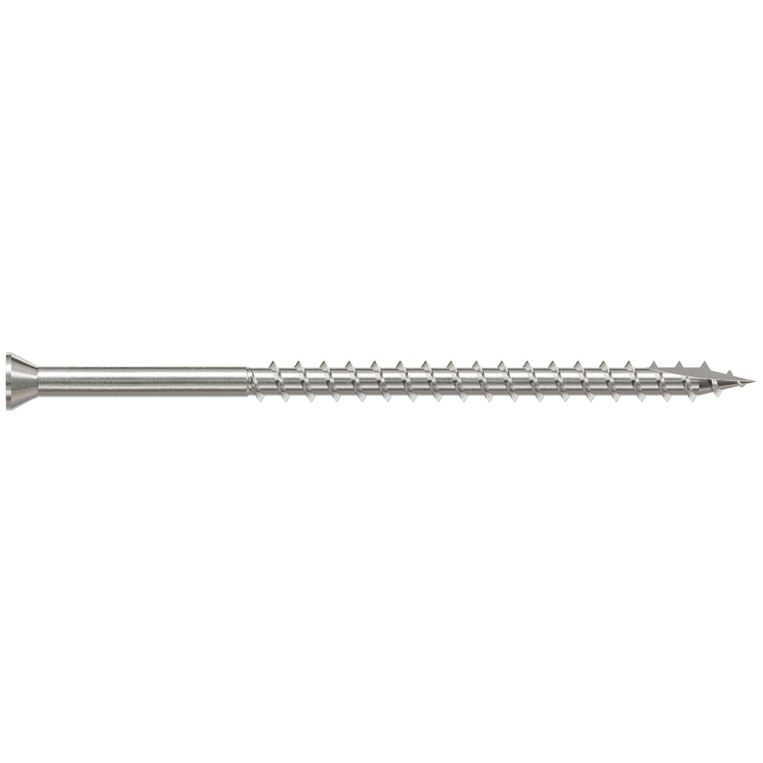 Simpson Strong-Tie S07300FB1 Trim-Head Screw, Square Drive,  #7 x 3-in. #1 SQ, Type 305, 1-lb.