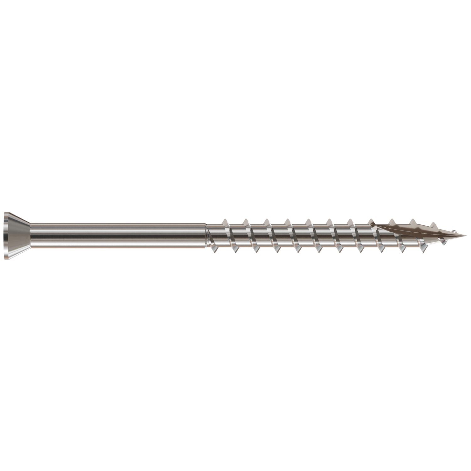 Simpson Strong-Tie S07C225PAK Trim-Head Screw, Square Drive,  #7 x 2-1/4-in. #1 SQ, Type 305, 350-Pack
