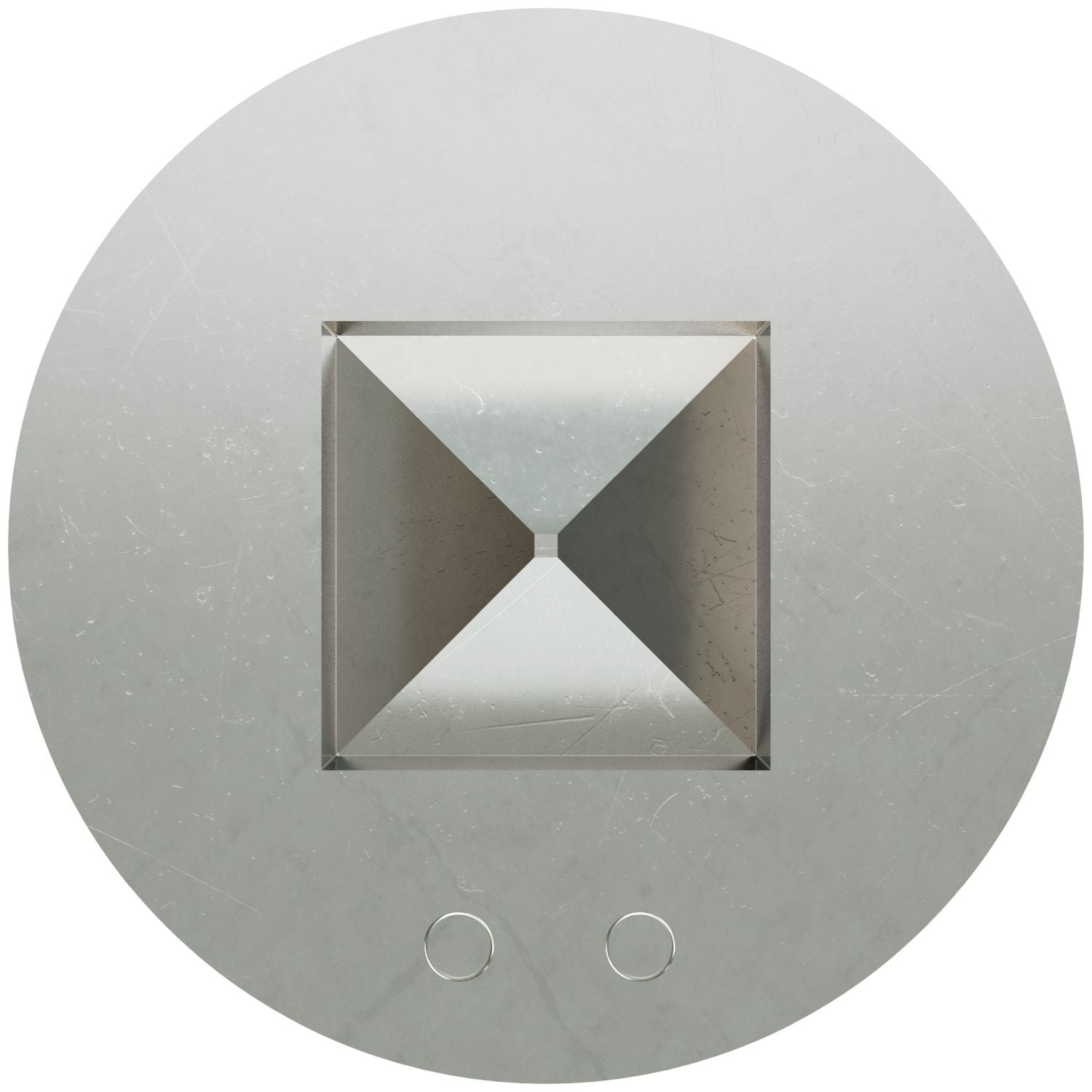 Simpson Strong-Tie S07C225PAK Trim-Head Screw, Square Drive,  #7 x 2-1/4-in. #1 SQ, Type 305, 350-Pack