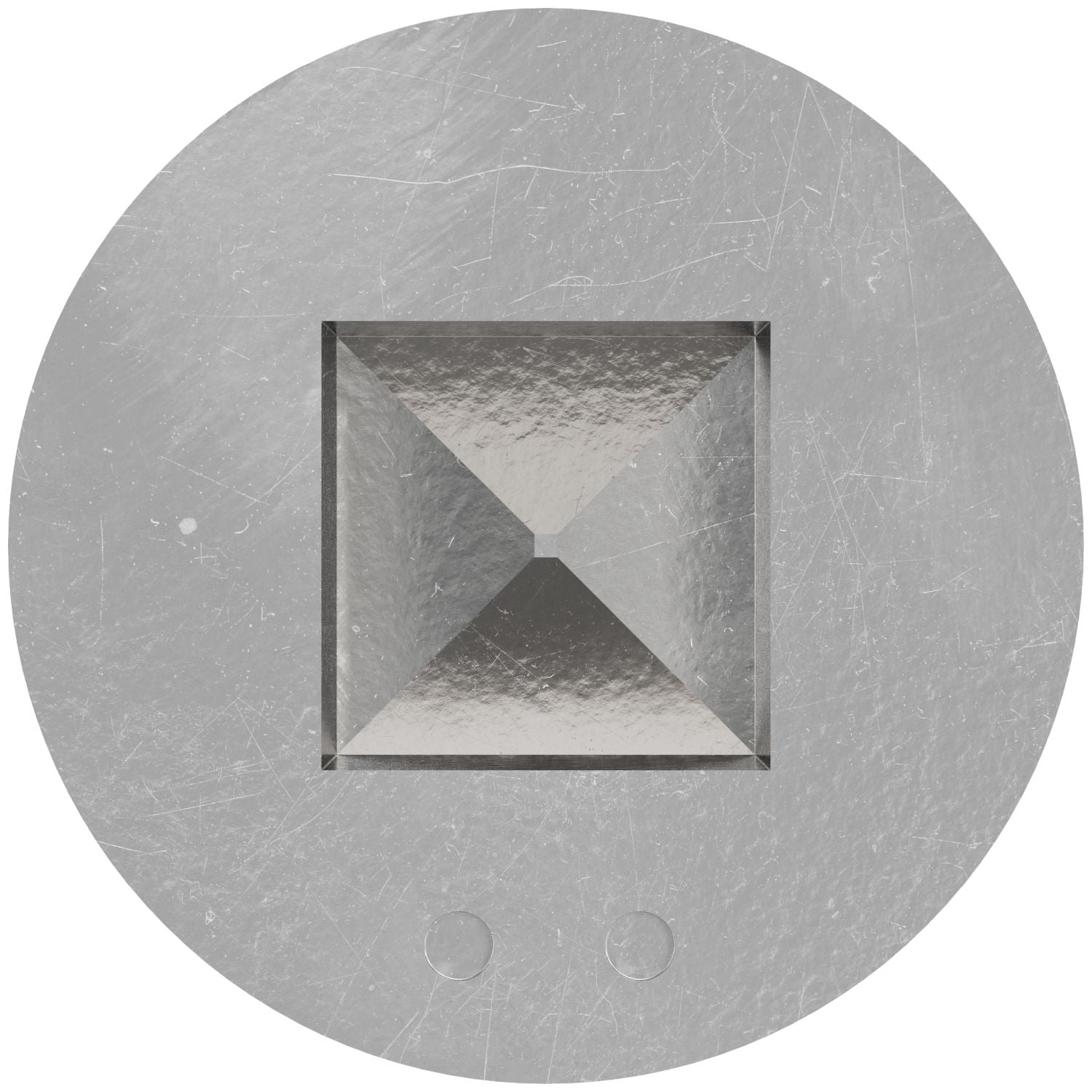 Simpson Strong-Tie S07C300FBP Trim-Head Screw, Square Drive,  #7 x 3-in. #1 SQ, Type 305, 60-Pack