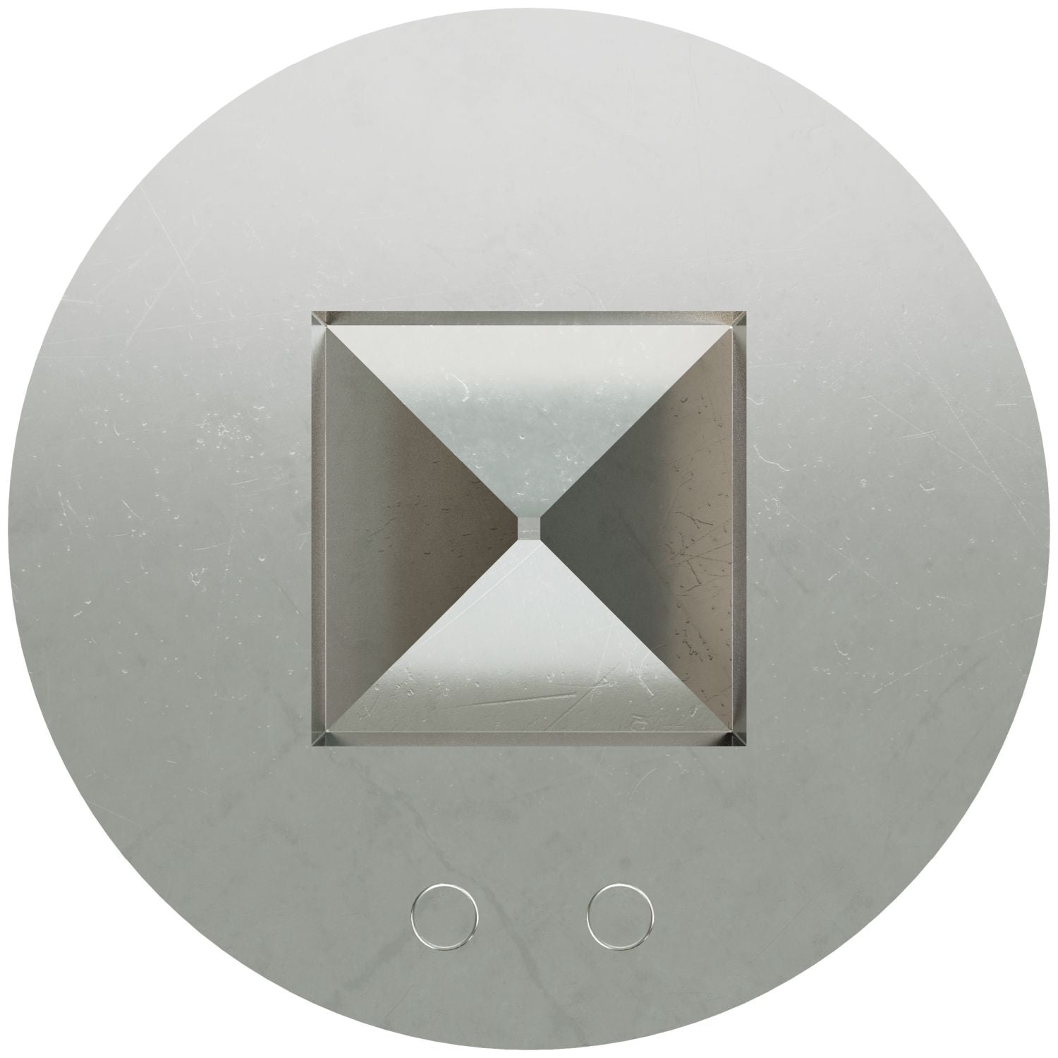 Simpson Strong-Tie S07C300PAK Trim-Head Screw, Square Drive,  #7 x 3-in. #1 SQ, Type 305, 350-Pack