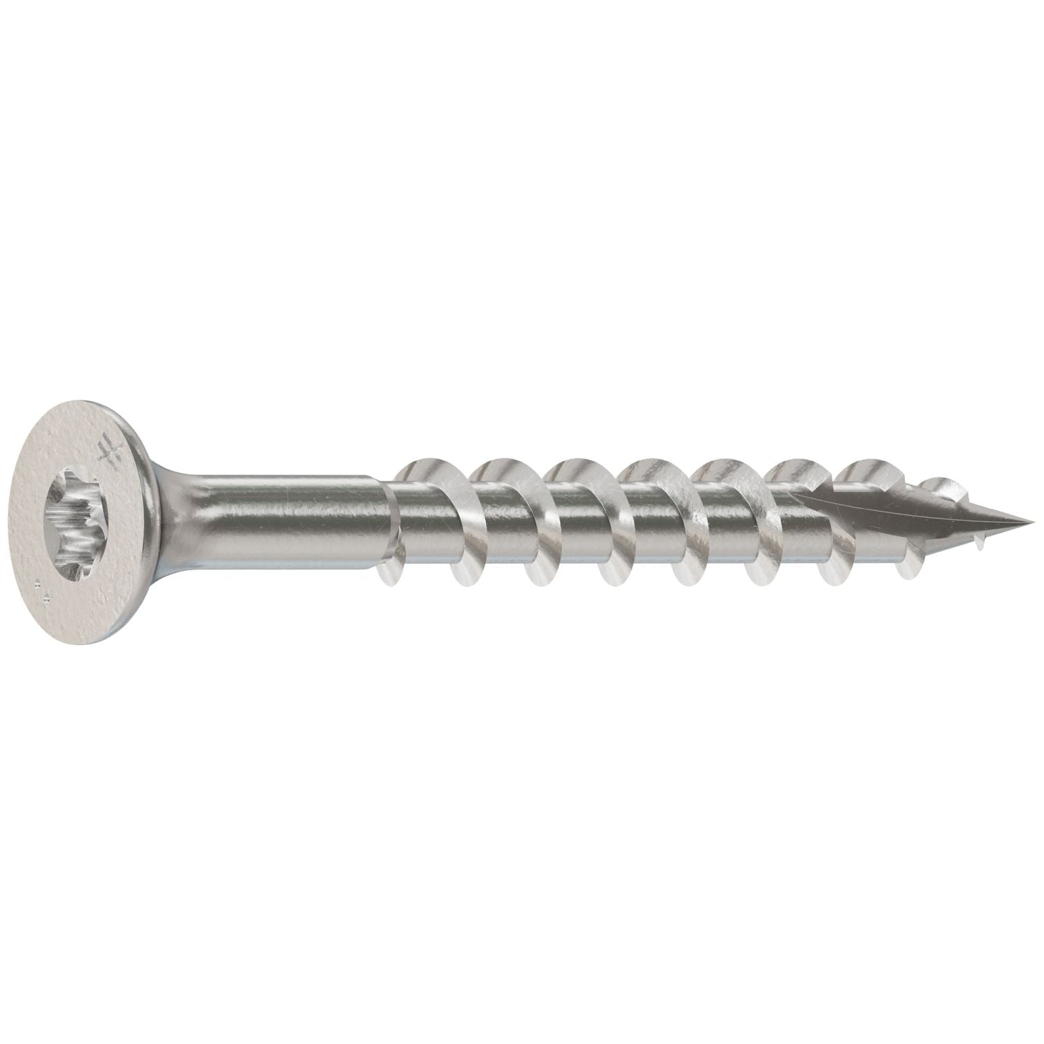 Simpson Strong-Tie S08162DT1 Bugle-Head Wood Screw, 6-Lobe Drive,  #8 x 1-5/8-in. T20, Type 305, 1-lb.