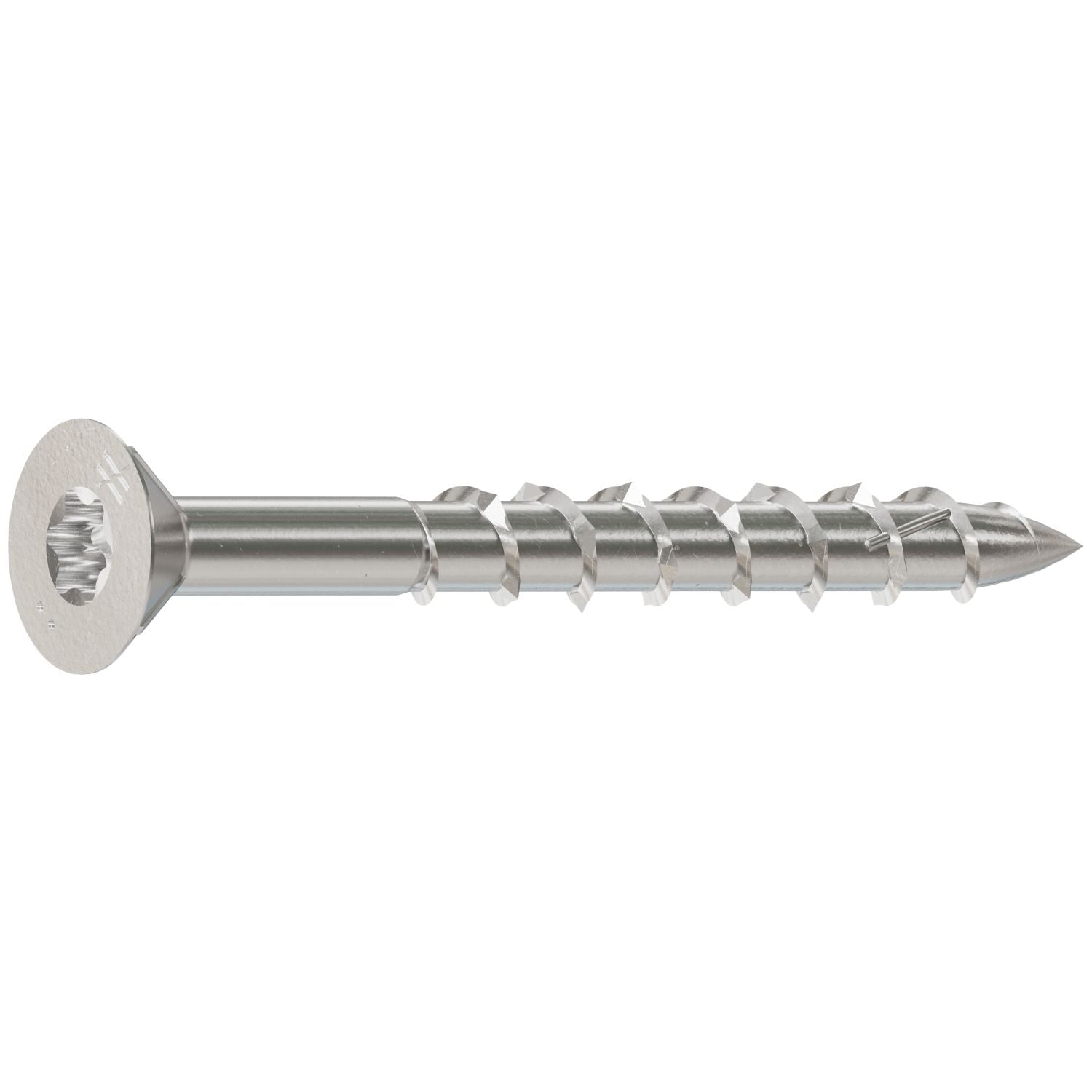 Simpson Strong-Tie S08162WP1 Deck-Drive DWP WOOD SS Screw,  #8 x 1-5/8-in. T-20, Flat Head, Type 305, 1-lb.