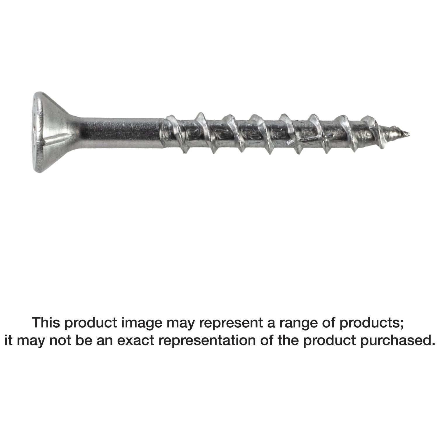 Simpson Strong-Tie S08162WP5 Deck-Drive DWP WOOD SS Screw,  #8 x 1-5/8-in. T-20, Flat Head, Type 305, 5-lb.