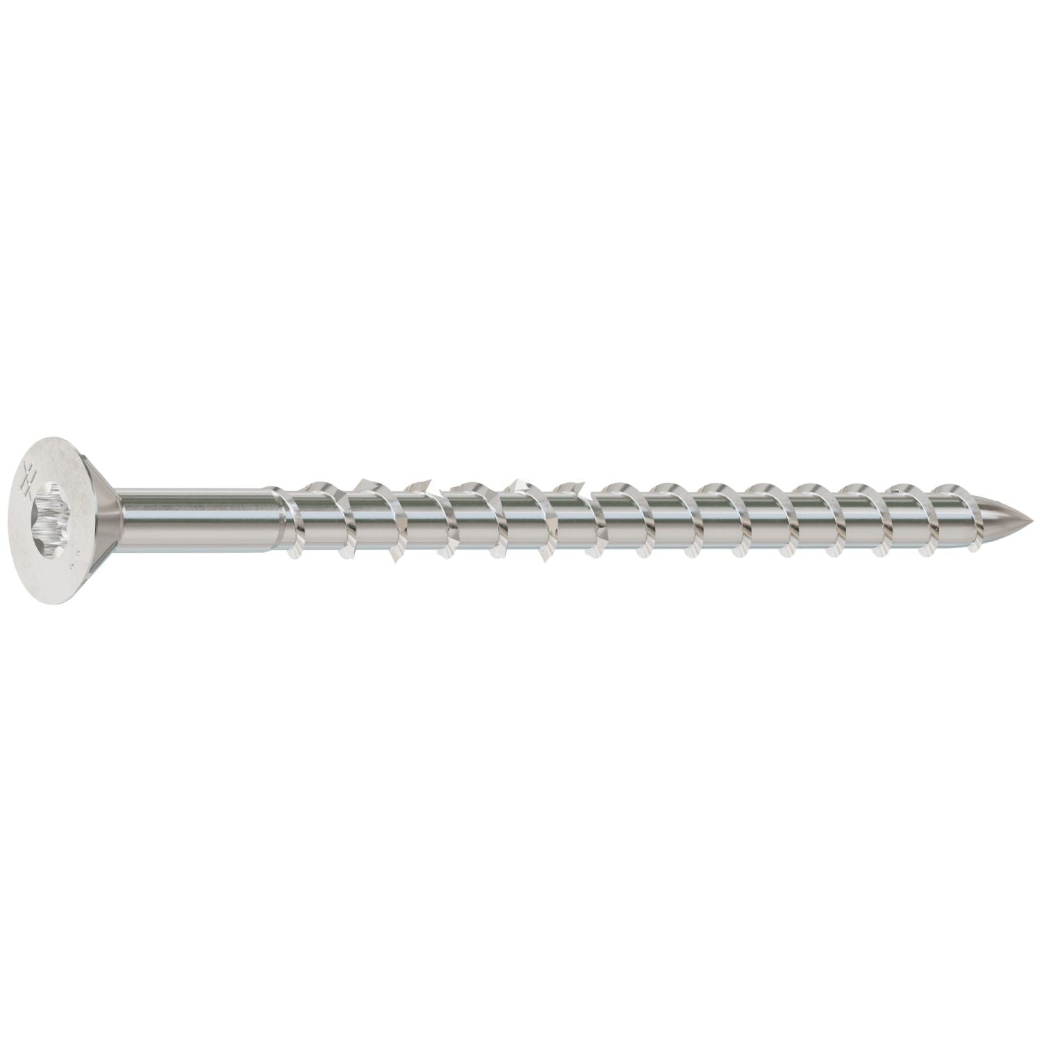 Simpson Strong-Tie S08250WPF5 Deck-Drive DWP WOOD SS Screw,  #8 x 2-1/2-in. T-20, Flat Head, Type 305, 5-lb.