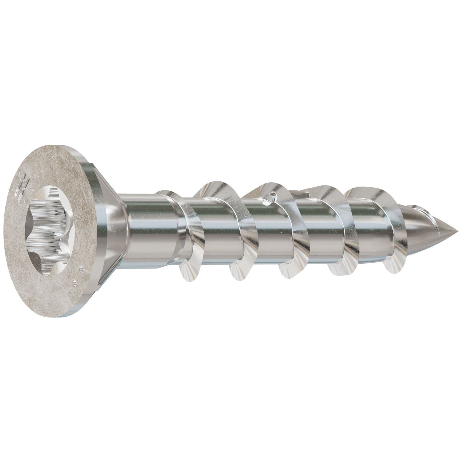 Simpson Strong-Tie S10100WP5 Deck-Drive DWP WOOD SS Screw,  #10 x 1-in. T-25, Flat Head, Type 305, 5-lb.