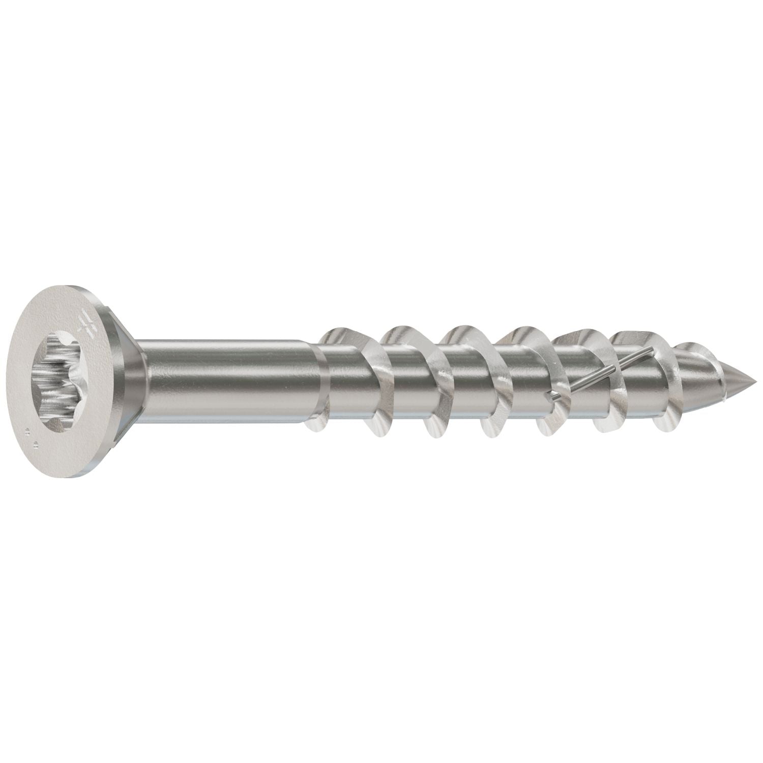 Simpson Strong-Tie S10150WP1 Deck-Drive DWP WOOD SS Screw,  #10 x 1-1/2-in. T-25, Flat Head, Type 305, 1-lb.