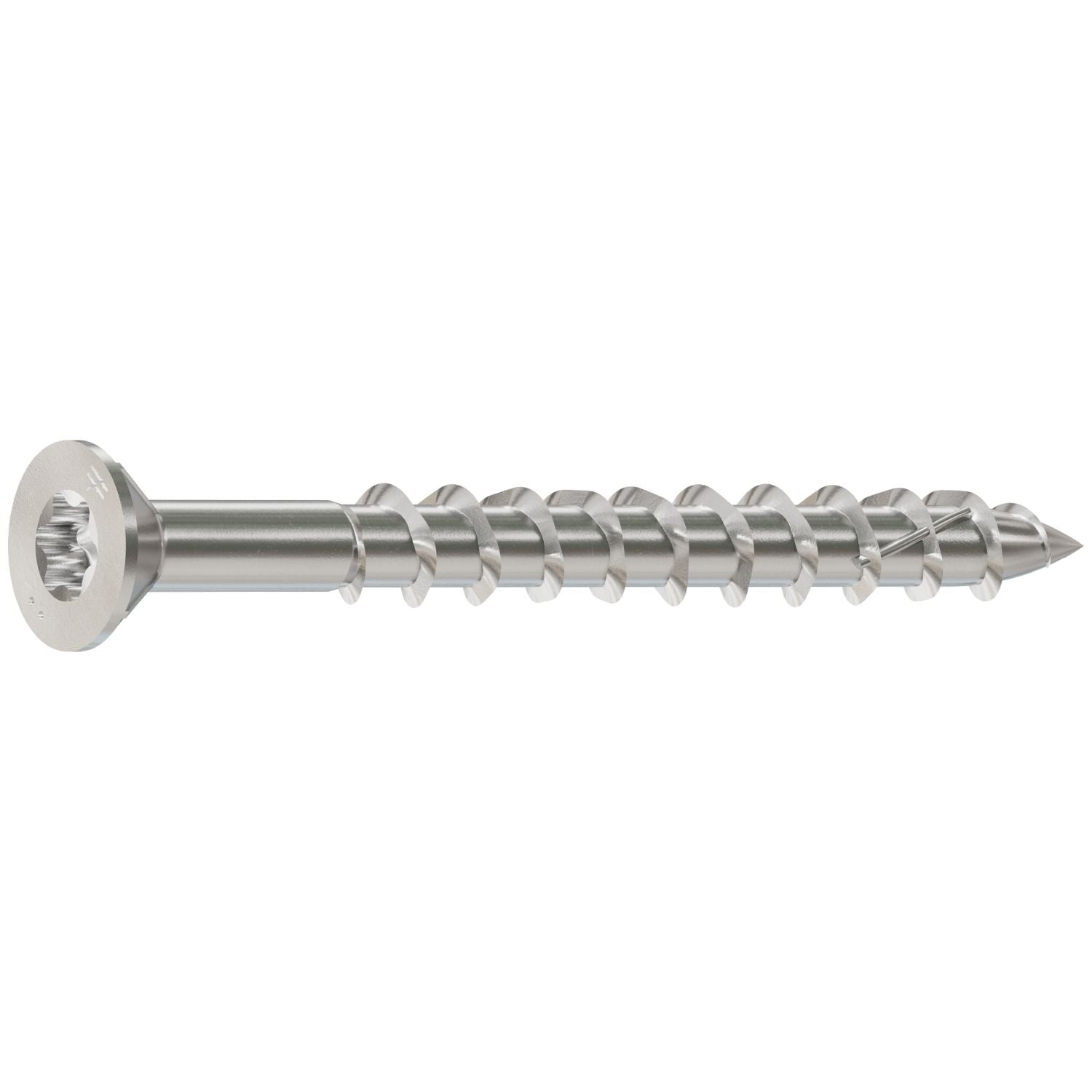 Simpson Strong-Tie S10200WP1 Deck-Drive DWP WOOD SS Screw,  #10 x 2-in. T-25, Flat Head, Type 305, 1-lb.