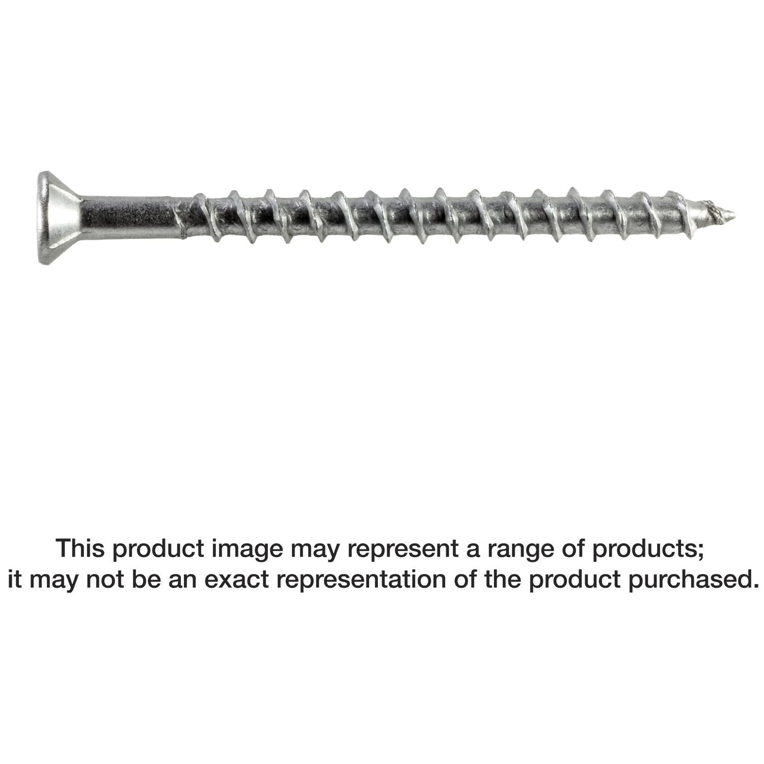 Simpson Strong-Tie S10200WP5 Deck-Drive DWP WOOD SS Screw,  #10 x 2-in. T-25, Flat Head, Type 305, 5-lb.