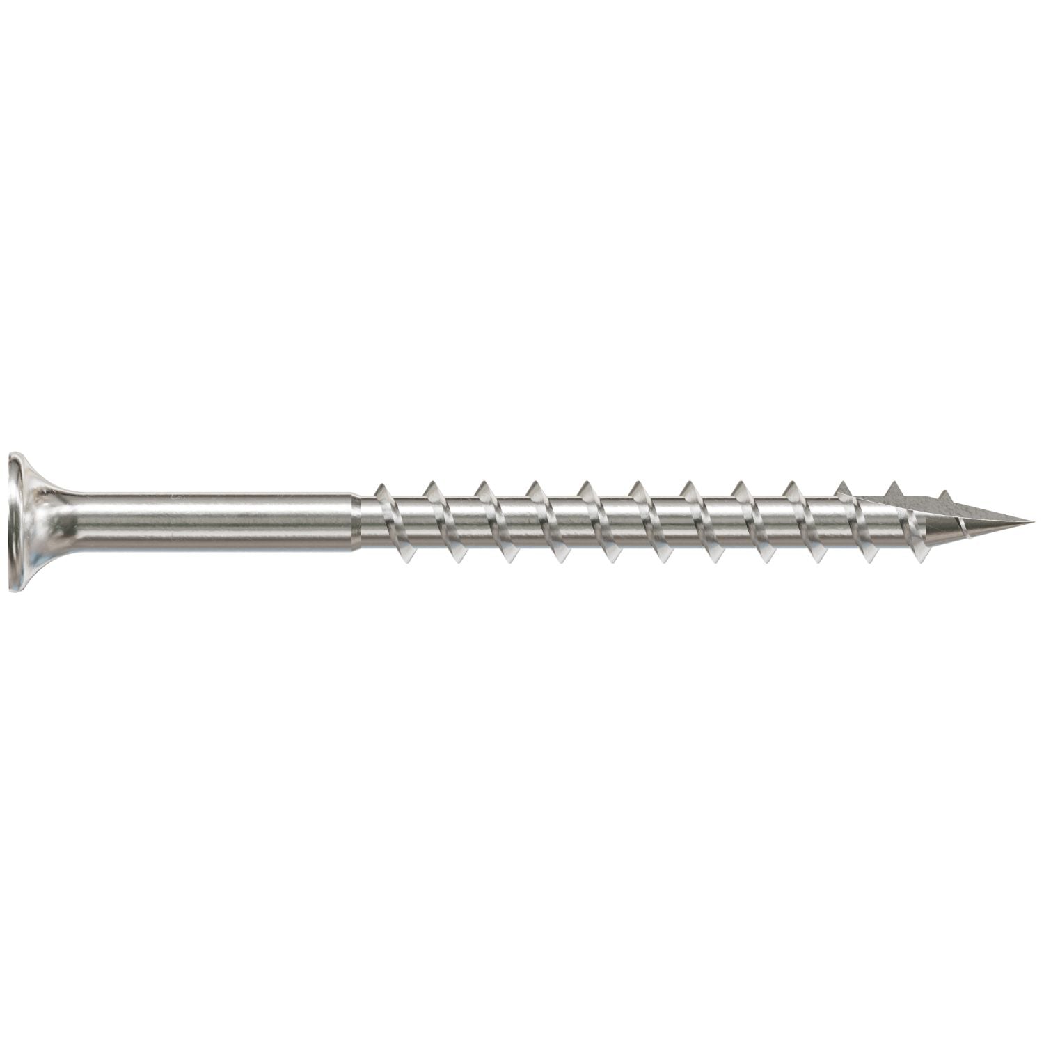 Simpson Strong-Tie S10250D25 Bugle-Head Wood Screw, Square Drive,  #10 x 2-1/2-in. #2 Square, Type 305, 25-Pack