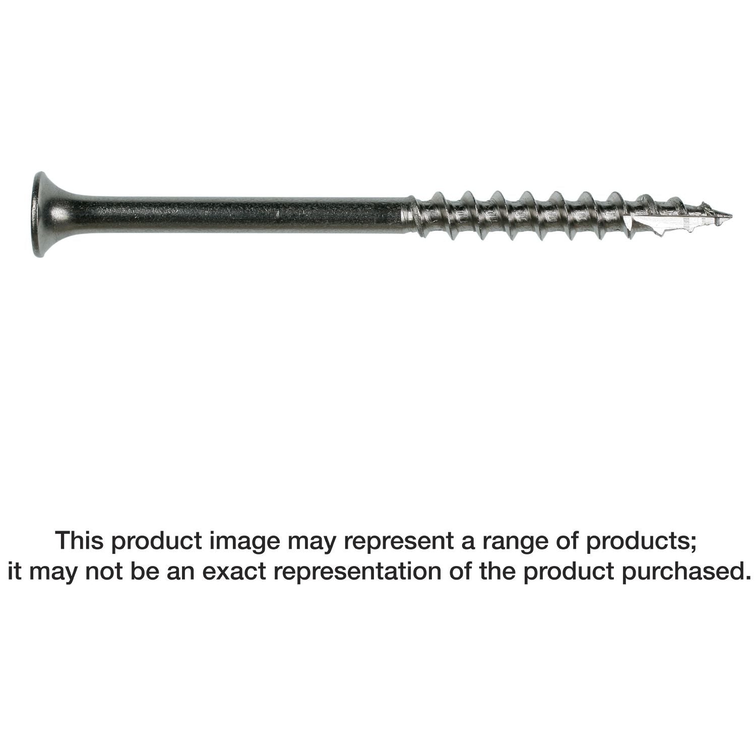 Simpson Strong-Tie S10250DBB Bugle-Head Wood Screw, Square Drive,  #10 x 2-1/2-in. #2 Square, Type 305, 2000-Pack