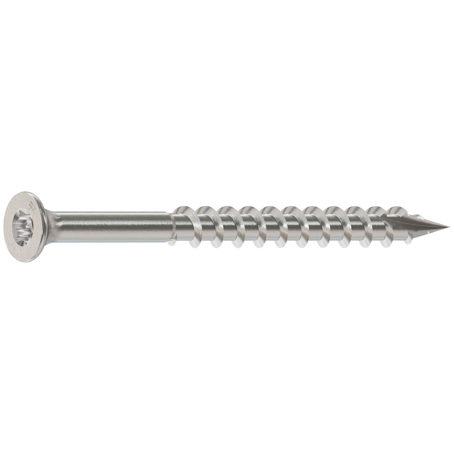 Simpson Strong-Tie S10250DT1 Bugle-Head Wood Screw, 6-Lobe Drive,  #10 x 2-1/2-in. T25, Type 305, 1-lb.