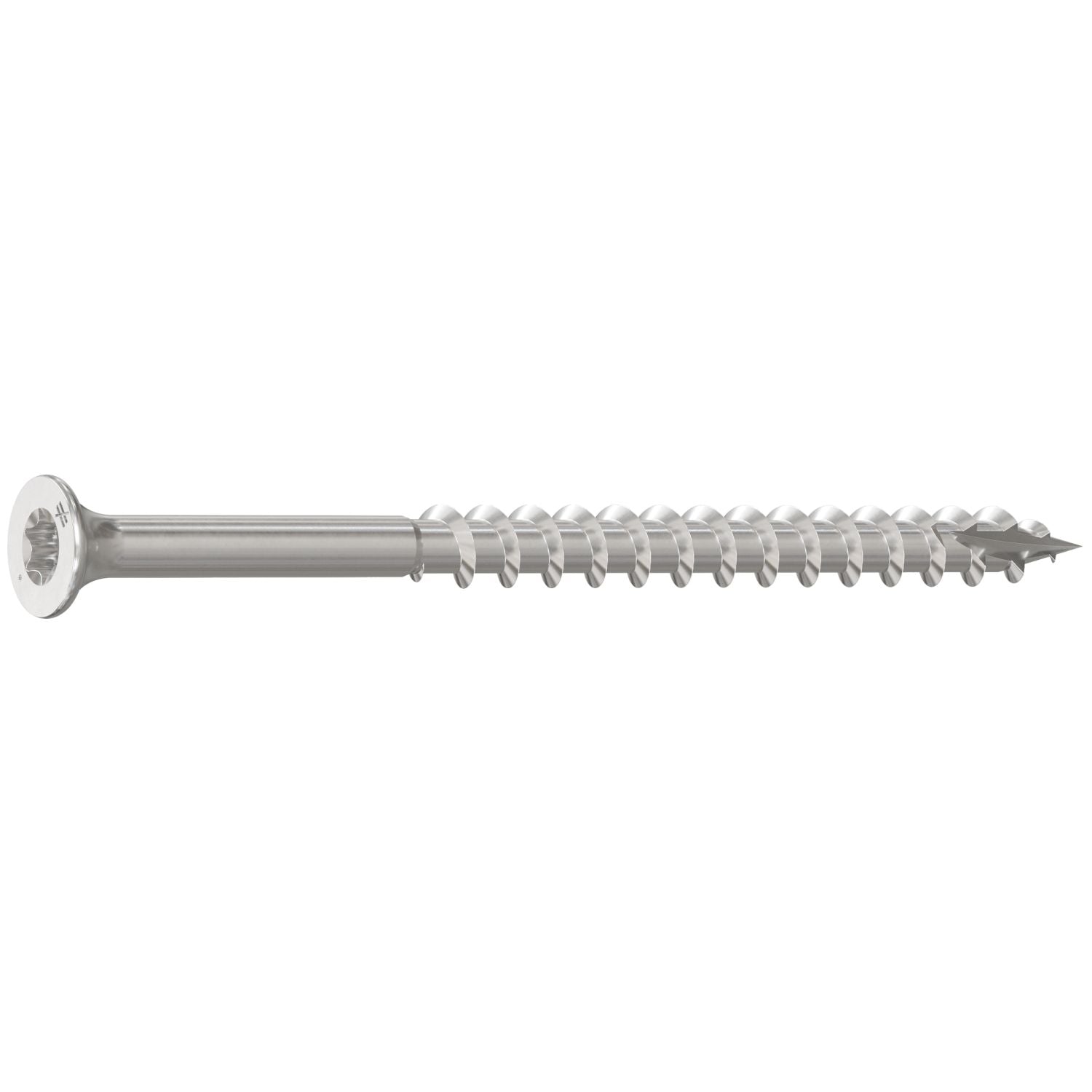 Simpson Strong-Tie S10300DT1 Bugle-Head Wood Screw, 6-Lobe Drive,  #10 x 3-in. T25, Type 305, 1-lb.