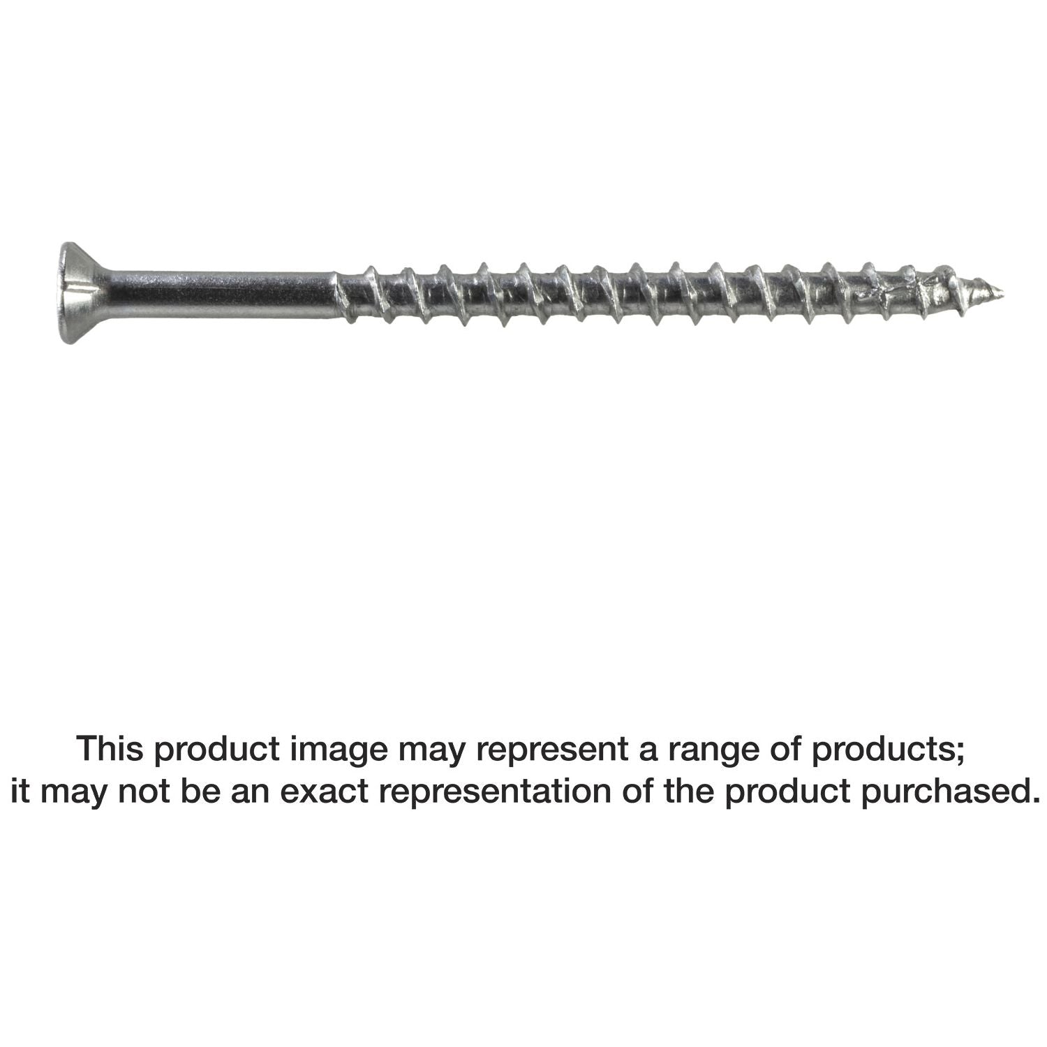 Simpson Strong-Tie S10300WPP Deck-Drive DWP WOOD SS Screw,  #10 x 3-in. T-25, Flat Head, Type 305, 350-Pack