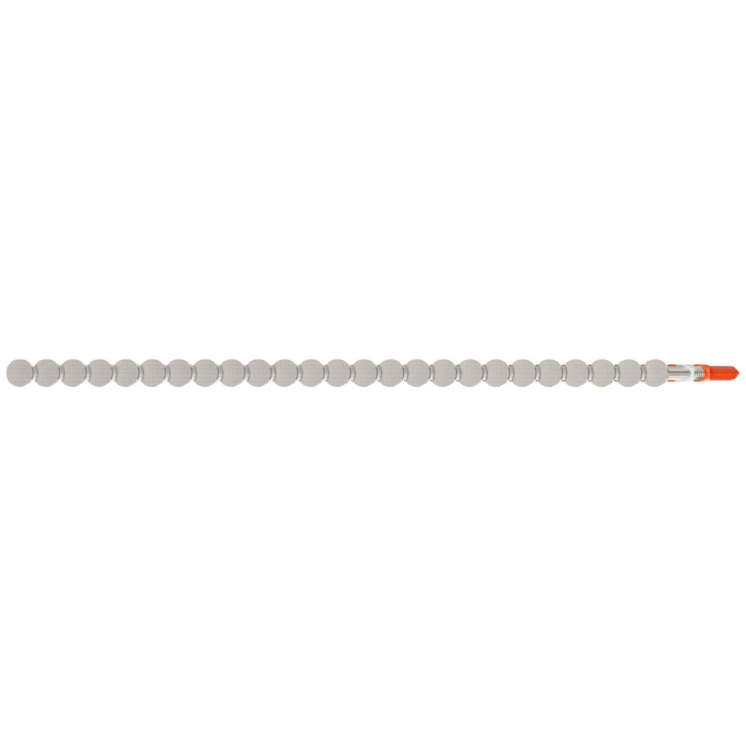 Simpson Strong-Tie S10A250CNB 20°–22° Plastic Strip, Full Round Head, Ring-Shank Nail,  2-1/2-in. x .131-in. Type 304, 4000-Pack
