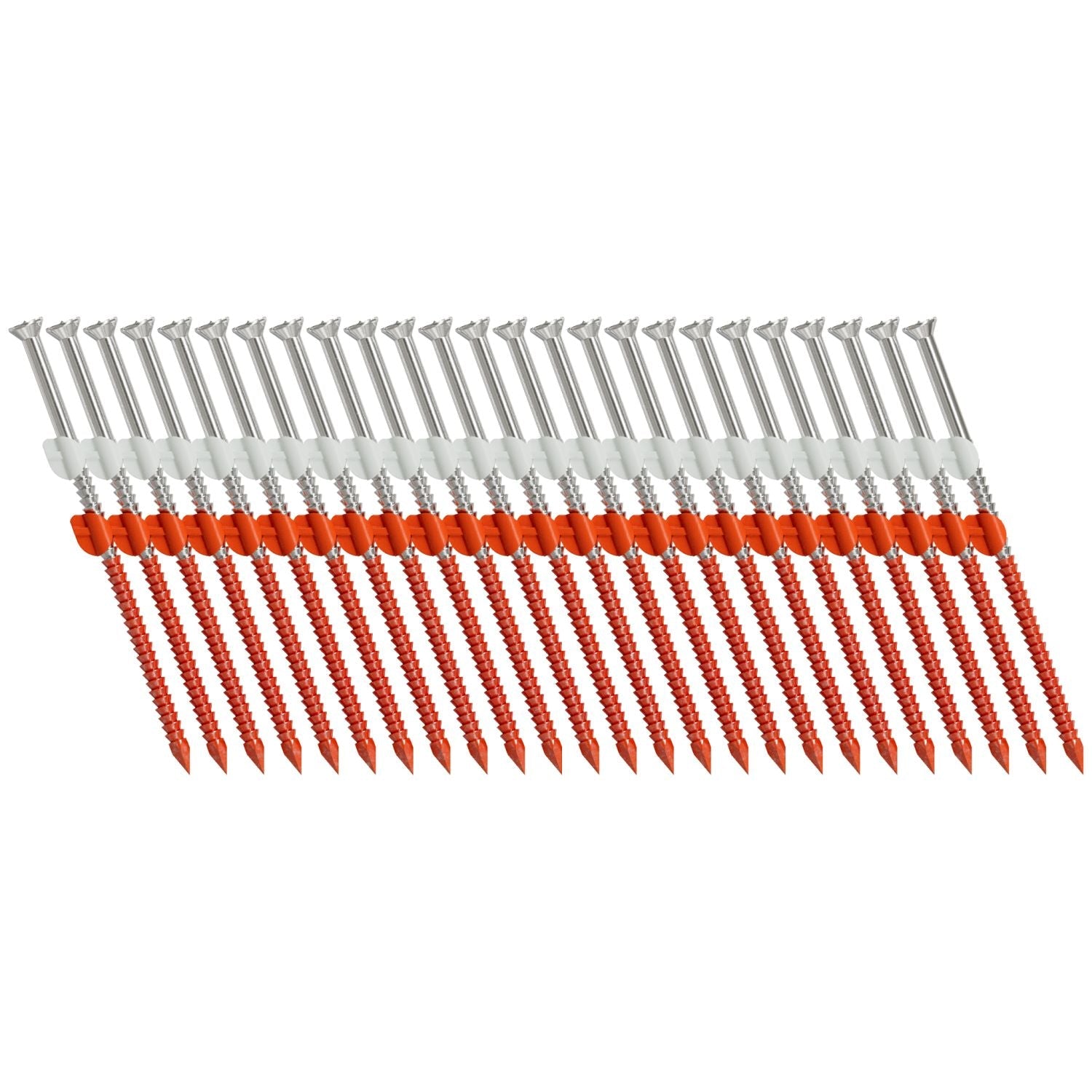 Simpson Strong-Tie S10A325KDJ 20–22° Plastic Strip, Casing Head, Ring-Shank Nail,  3-1/4-in. x 10 ga., 1000-Pack