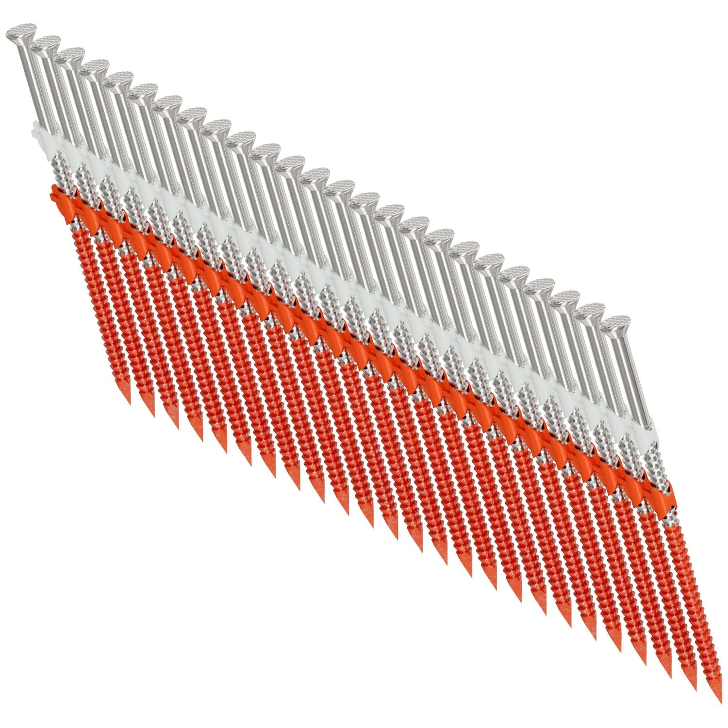 Simpson Strong-Tie S10A325KDJ 20–22° Plastic Strip, Casing Head, Ring-Shank Nail,  3-1/4-in. x 10 ga., 1000-Pack