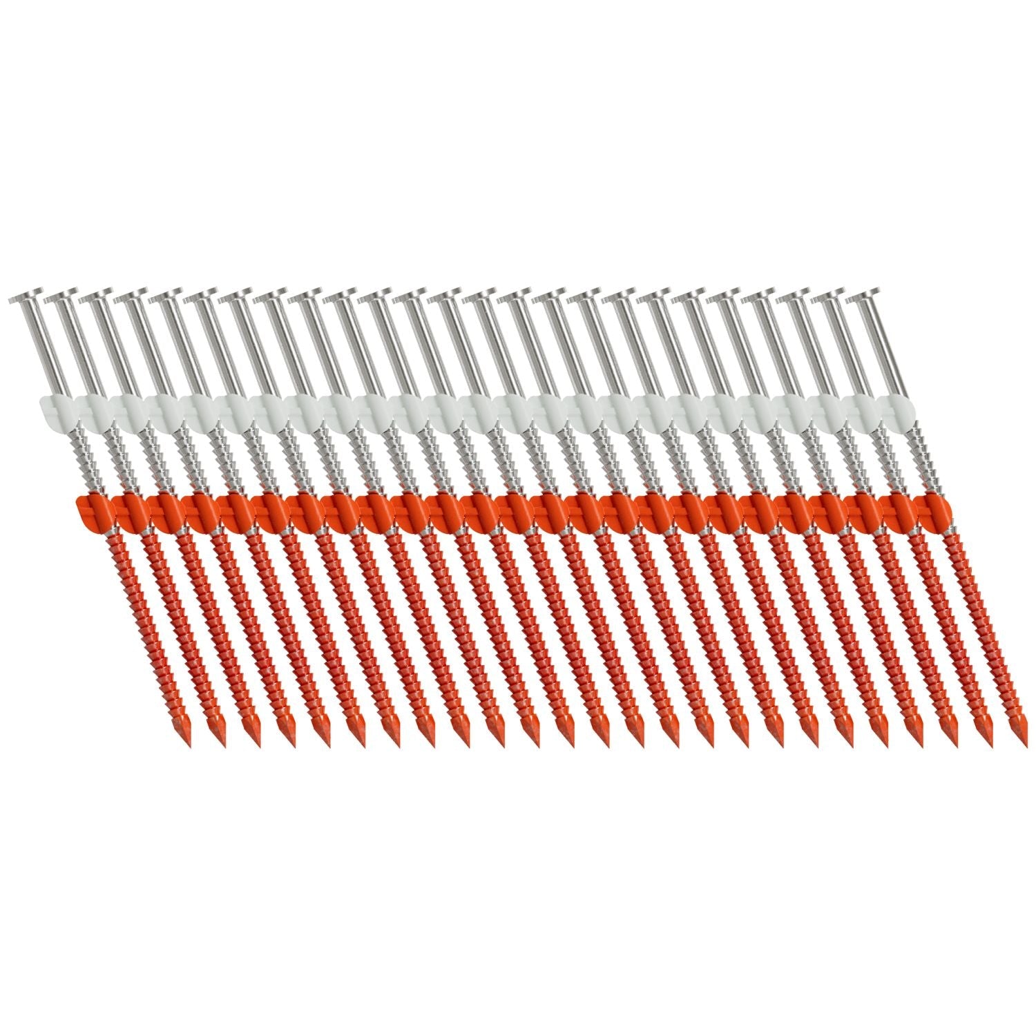 Simpson Strong-Tie S10A350CNB 20°–22° Plastic Strip, Full Round Head, Ring-Shank Nail,  3-1/2-in. x .131-in. Type 304, 4000-Pack
