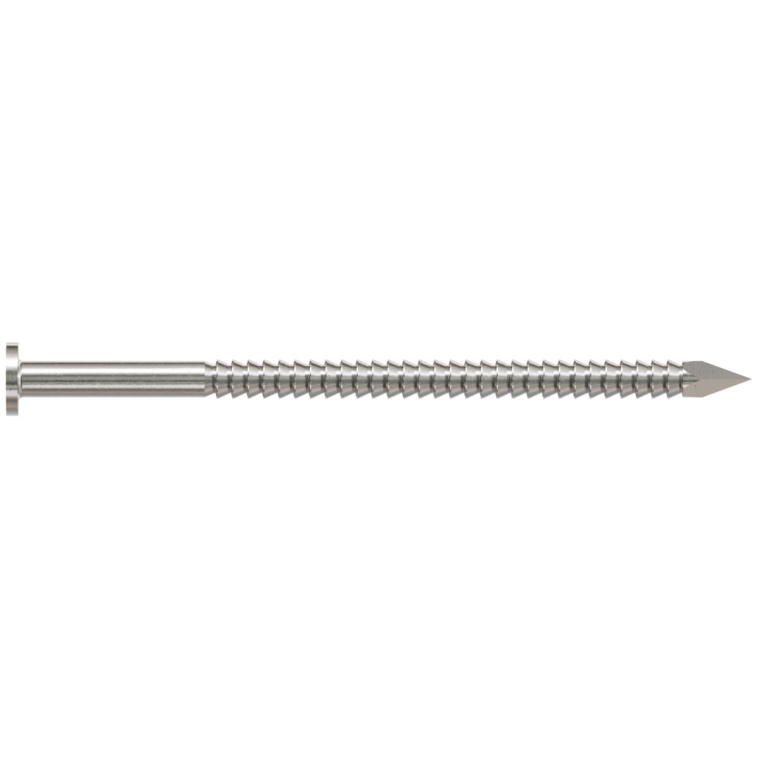 Simpson Strong-Tie S10ACN1 Common Nail, Annular Ring Shank,  3-in. x .148-in. Type 304 Stainless Steel, 1-lb.