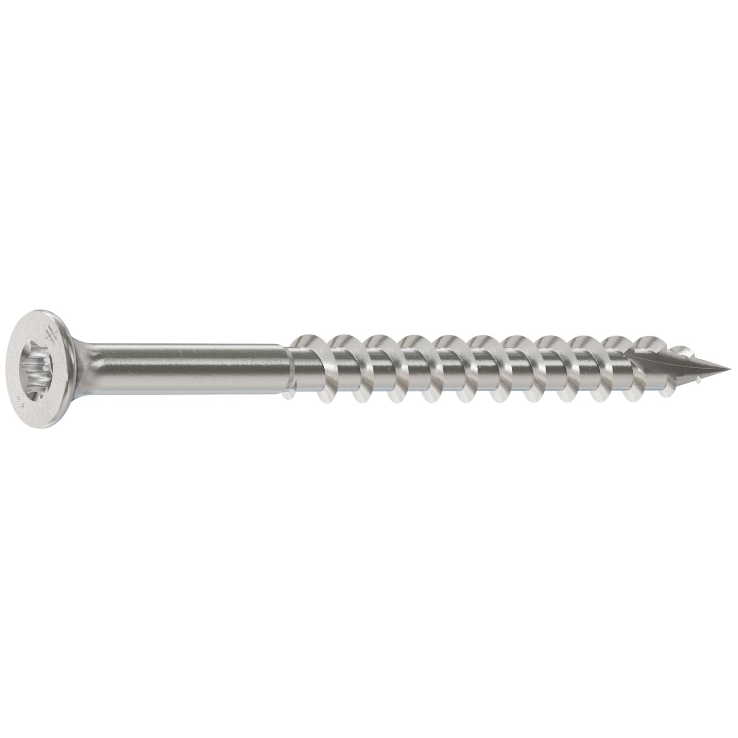 Simpson Strong-Tie S10C250DTP Bugle-Head Wood Screw, 6-Lobe Drive,  #10 x 2-1/2-in. T25, Type 305, 350-Pack