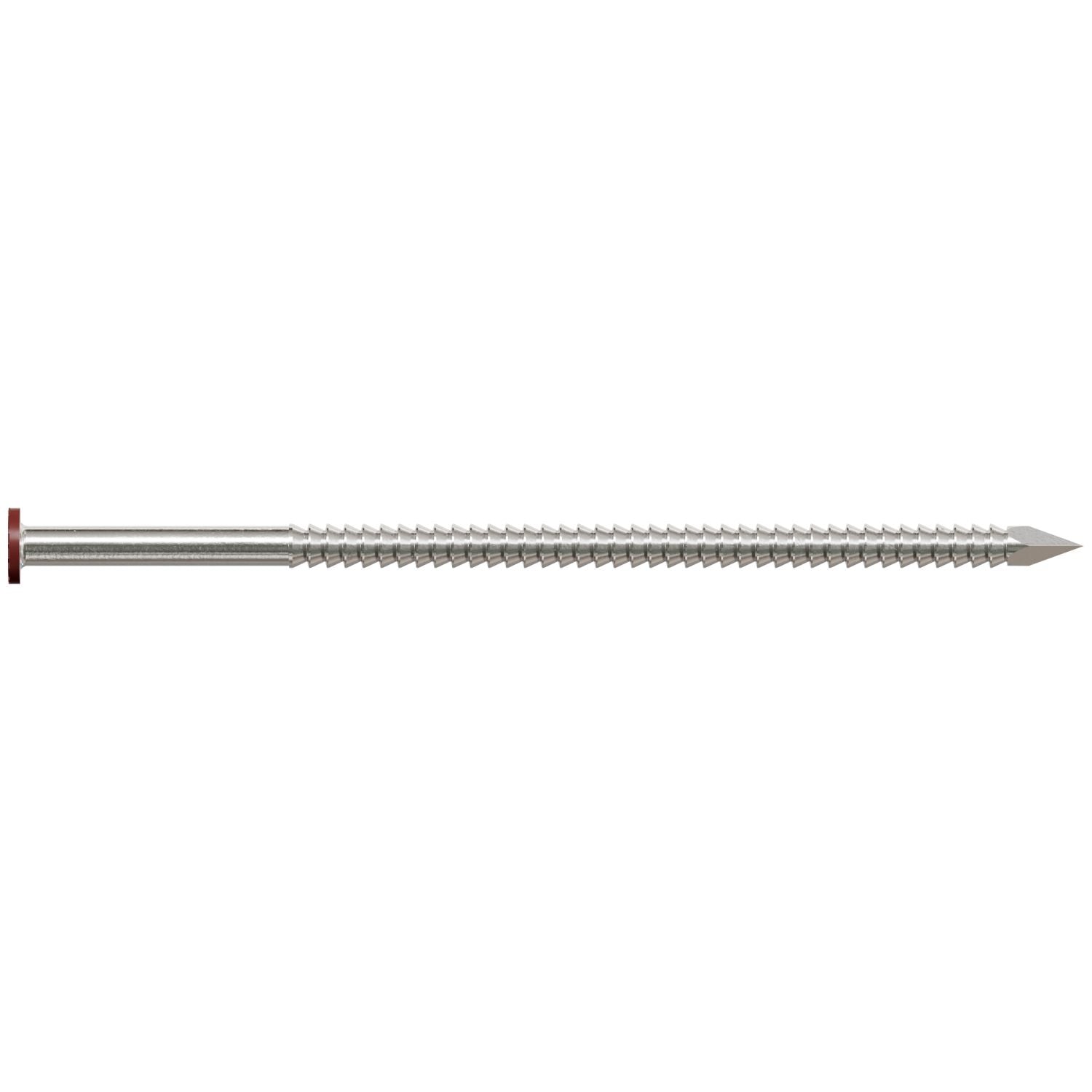 Simpson Strong-Tie S10SNDR1 Painted Siding Nail,  3-in. x .113-in. Type 304 Stainless Steel, Redwood, 1-lb.