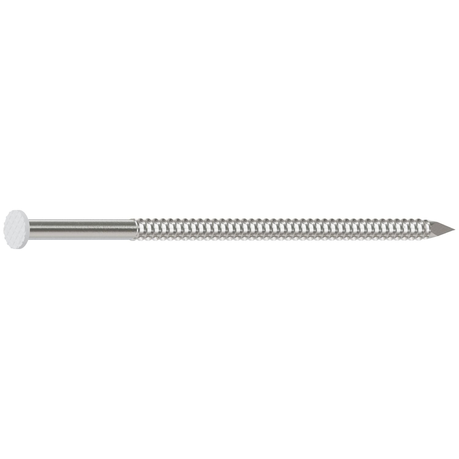 Simpson Strong-Tie S10SNDWB Painted Siding Nail,  3-in. x .113-in. Type 304 Stainless Steel, White, 25-lb.