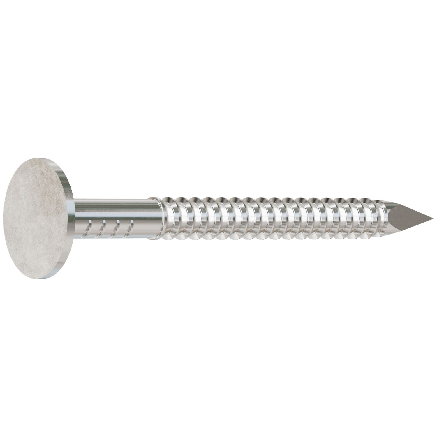 Simpson Strong-Tie S11A150RNBP 15° Wire Coil, Full Round Head, Ring-Shank Roofing Nail,  1-1/2-in. Type 304, 600-Pack