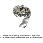 Simpson Strong-Tie S11A175RNBP 15° Wire Coil, Full Round Head, Ring-Shank Roofing Nail,  1-3/4-in. Type 304, 480-Pack