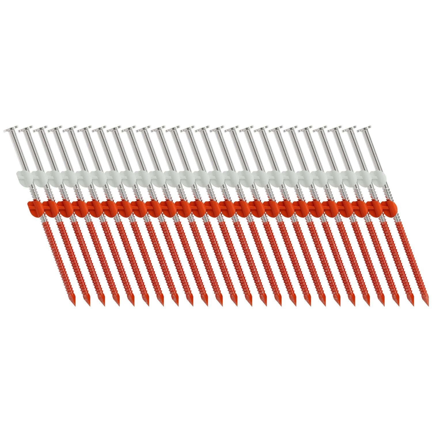 Simpson Strong-Tie S11A325CNB 20°–22° Plastic Strip, Full Round Head, Ring-Shank Nail,  3-1/4-in. x 0.120-in. Type 304, 4000-Pack