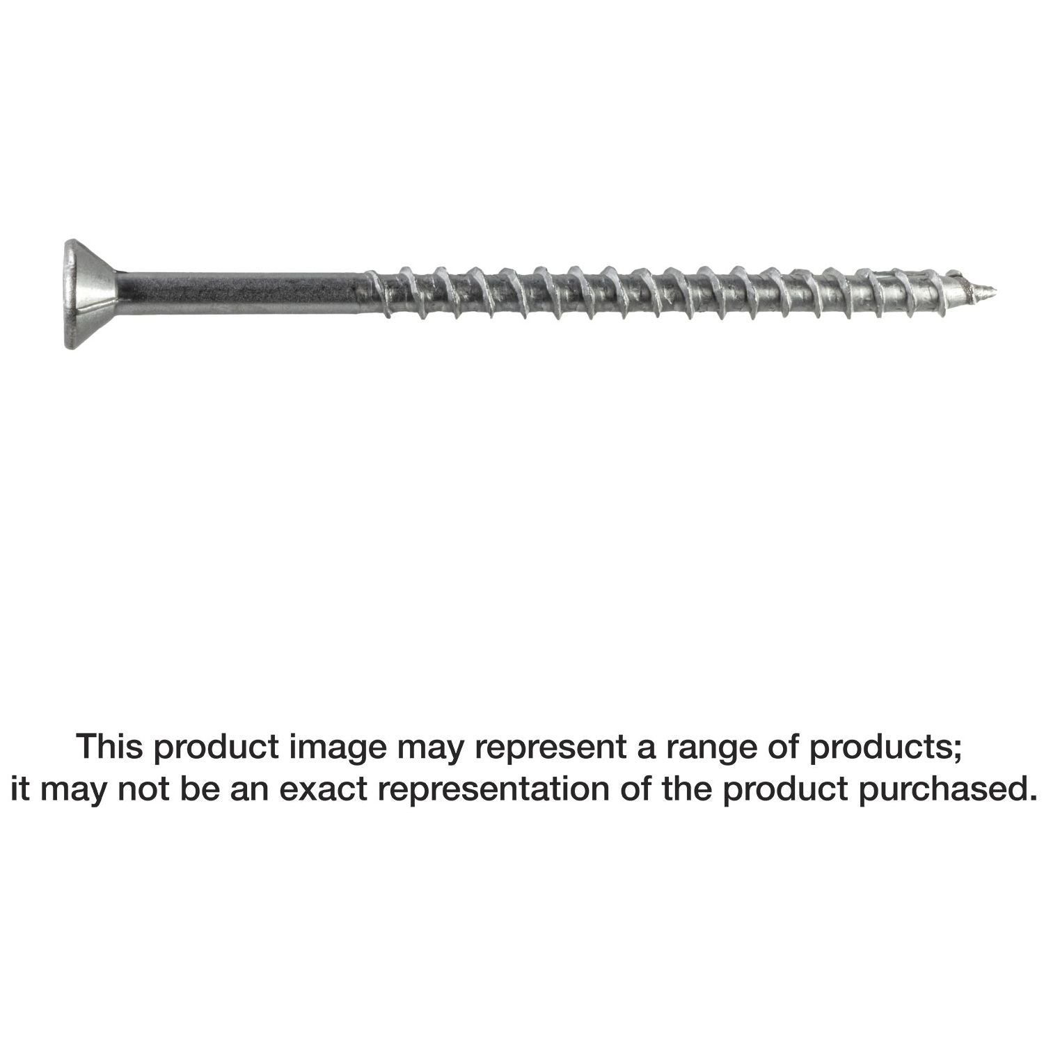 Simpson Strong-Tie S12400WP5 Strong-Drive DWP WOOD SS Screw,  #12 x 4-in. T-27, Flat Head, Type 305, 5-lb.