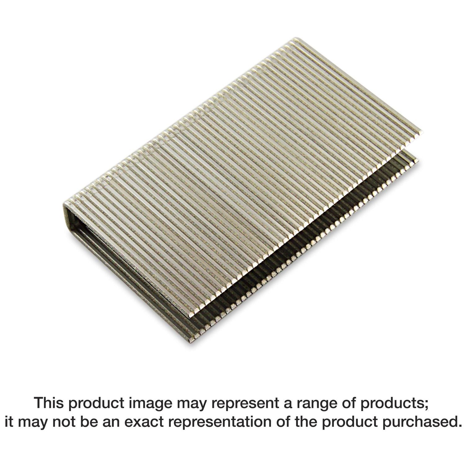 Simpson Strong-Tie S16N100N13 7/16-in. Crown, 16-Gauge Staples,  1-in. Type 304 Stainless Steel, 5000-Pack
