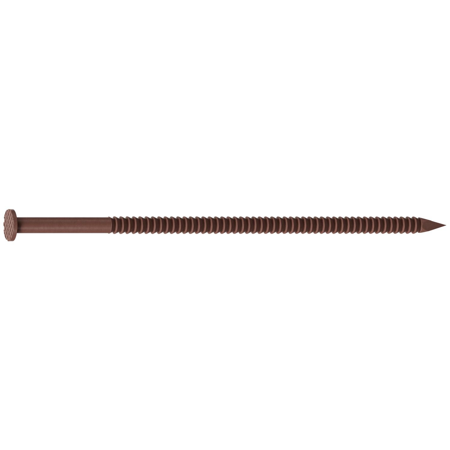 Simpson Strong-Tie S16SNDR5 Painted Siding Nail,  3-1/2-in. x .120-in. Type 304 Stainless Steel, Redwood, 5-lb.