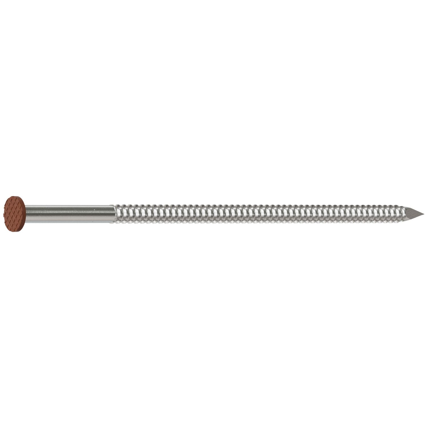 Simpson Strong-Tie S16SNDS1 Painted Siding Nail,  3-1/2-in. x .120-in. Type 304 Stainless Steel, Sienna, 1-lb.