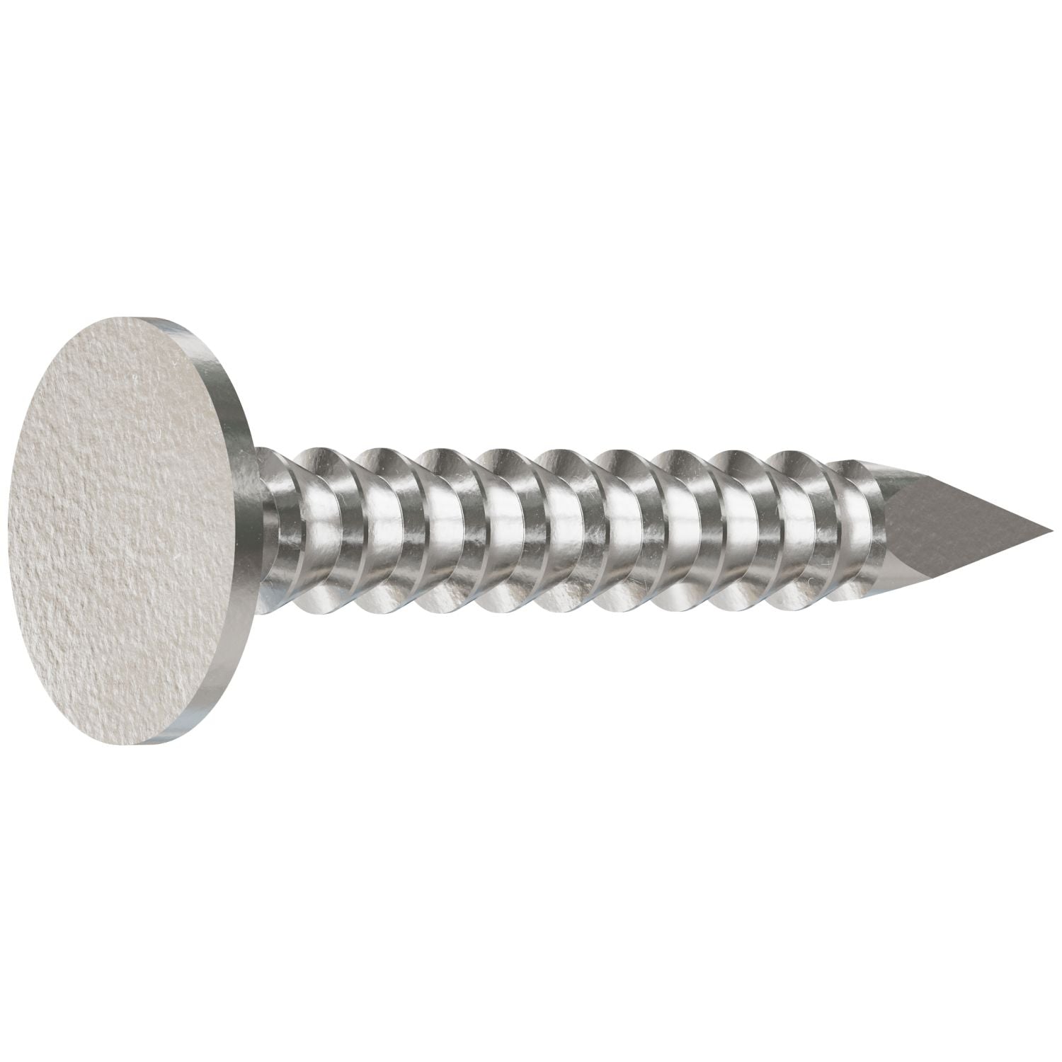 Simpson Strong-Tie S210ARN1 Roofing Nail, Annular Ring Shank,  1-in. x .131-in. Type 304 Stainless Steel, 1-lb.