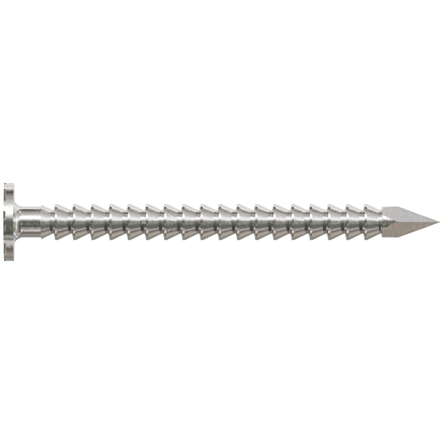 Simpson Strong-Tie S2ACN1 Common Nail, Annular Ring Shank,  1-in. x .072-in. Type 304 Stainless Steel, 1-lb.