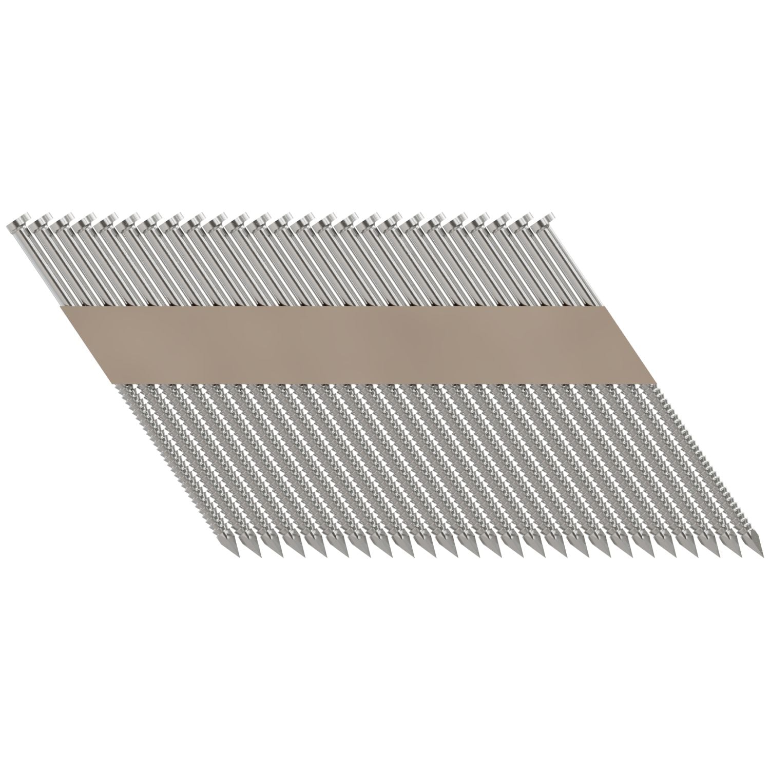 Simpson Strong-Tie S325T31250 31°–34° Paper Tape, Clipped Head, Ring-Shank Nail,  3-1/4-in. Type 304, 250-Pack