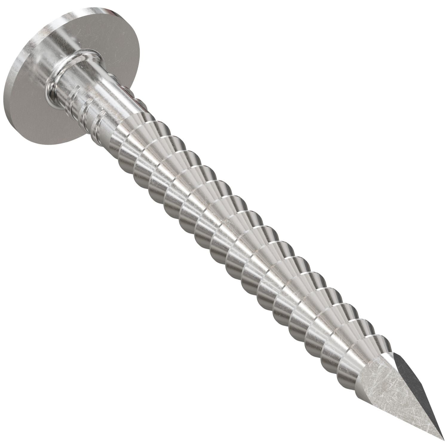 Simpson Strong-Tie S410ARN1 Roofing Nail, Annular Ring Shank,  1-1/2-in. x .131-in. Type 304 Stainless Steel, 1-lb.