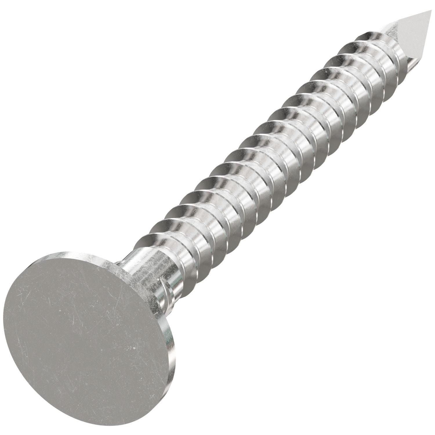 Simpson Strong-Tie S410ARNB Roofing Nail, Annular Ring Shank,  1-1/2-in. x .131-in. Type 304 Stainless Steel, 25-lb.