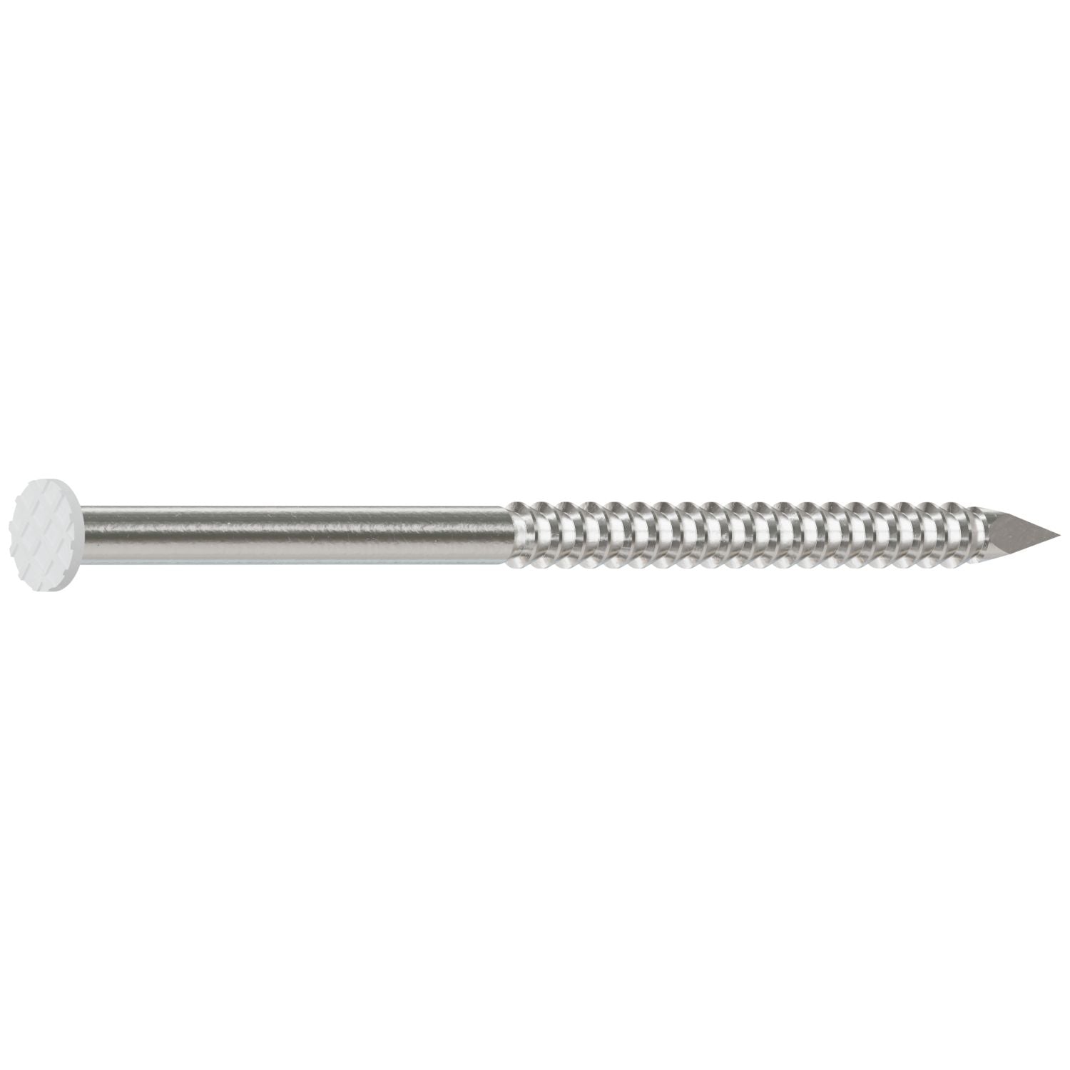 Simpson Strong-Tie S5SNDW1 Painted Siding Nail,  1-3/4-in. x .083-in. Type 304 Stainless Steel, White, 1-lb.