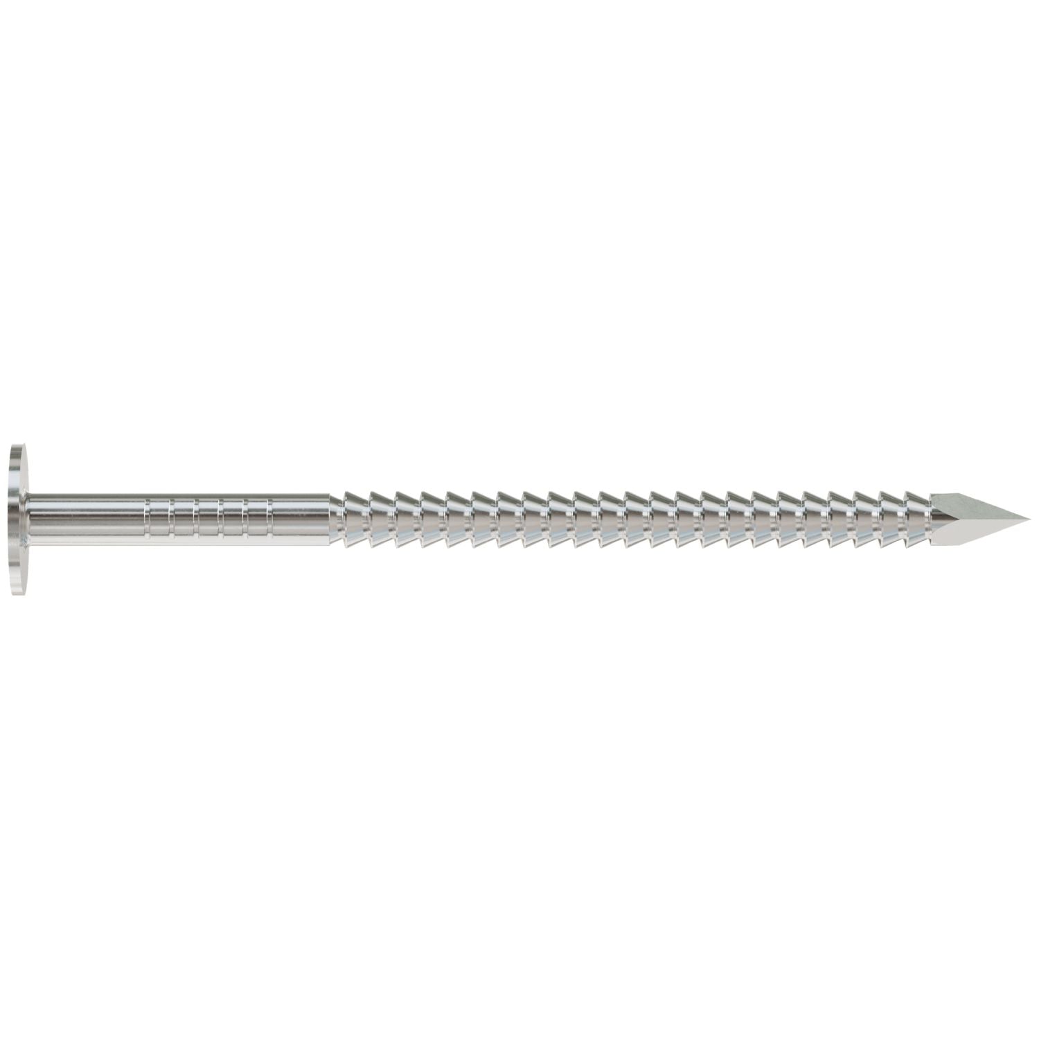 Simpson Strong-Tie S810ARNB Roofing Nail, Annular Ring Shank,  2-1/2-in. x .131-in. Type 304 Stainless Steel, 25-lb.
