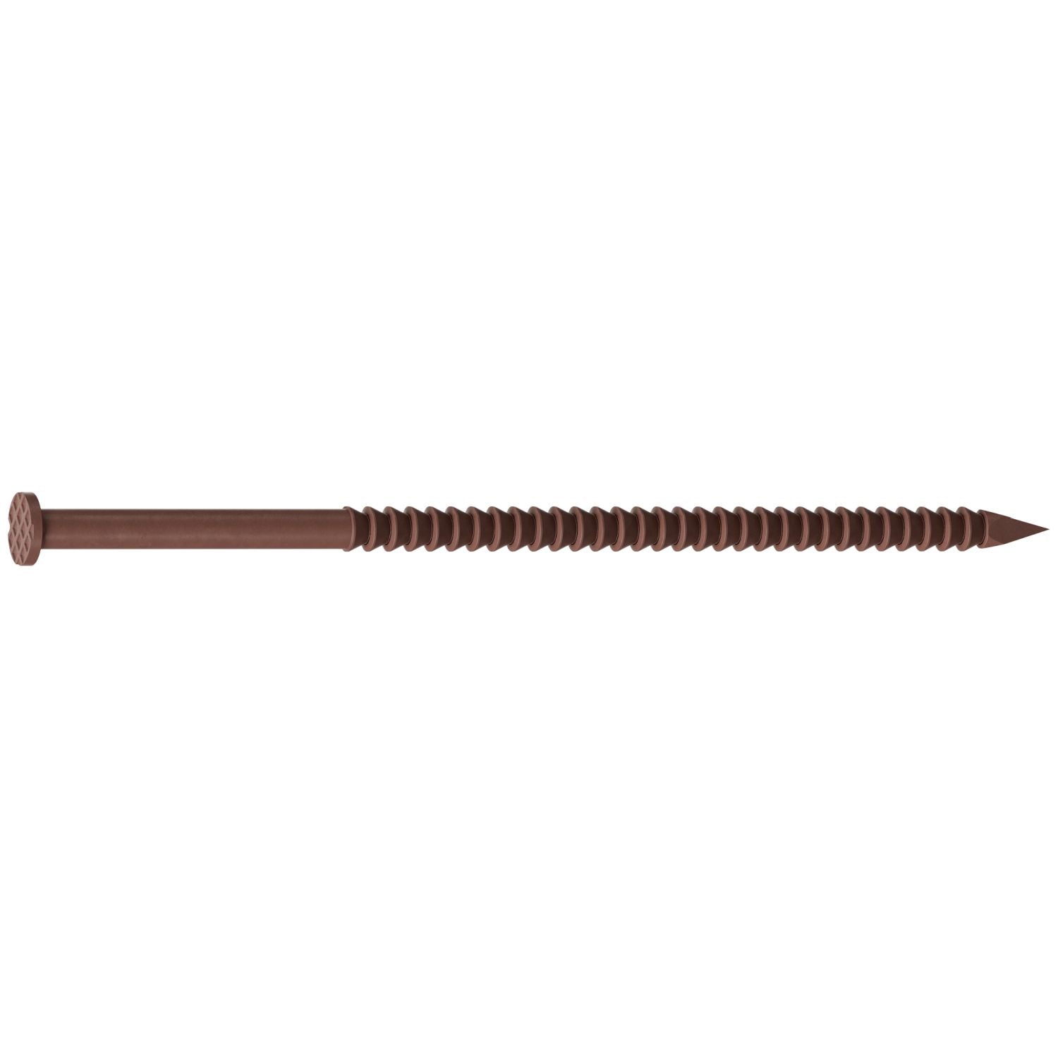 Simpson Strong-Tie S8SNDR1 Painted Siding Nail,  2-1/2-in. x .092-in. Type 304 Stainless Steel, Redwood, 1-lb.