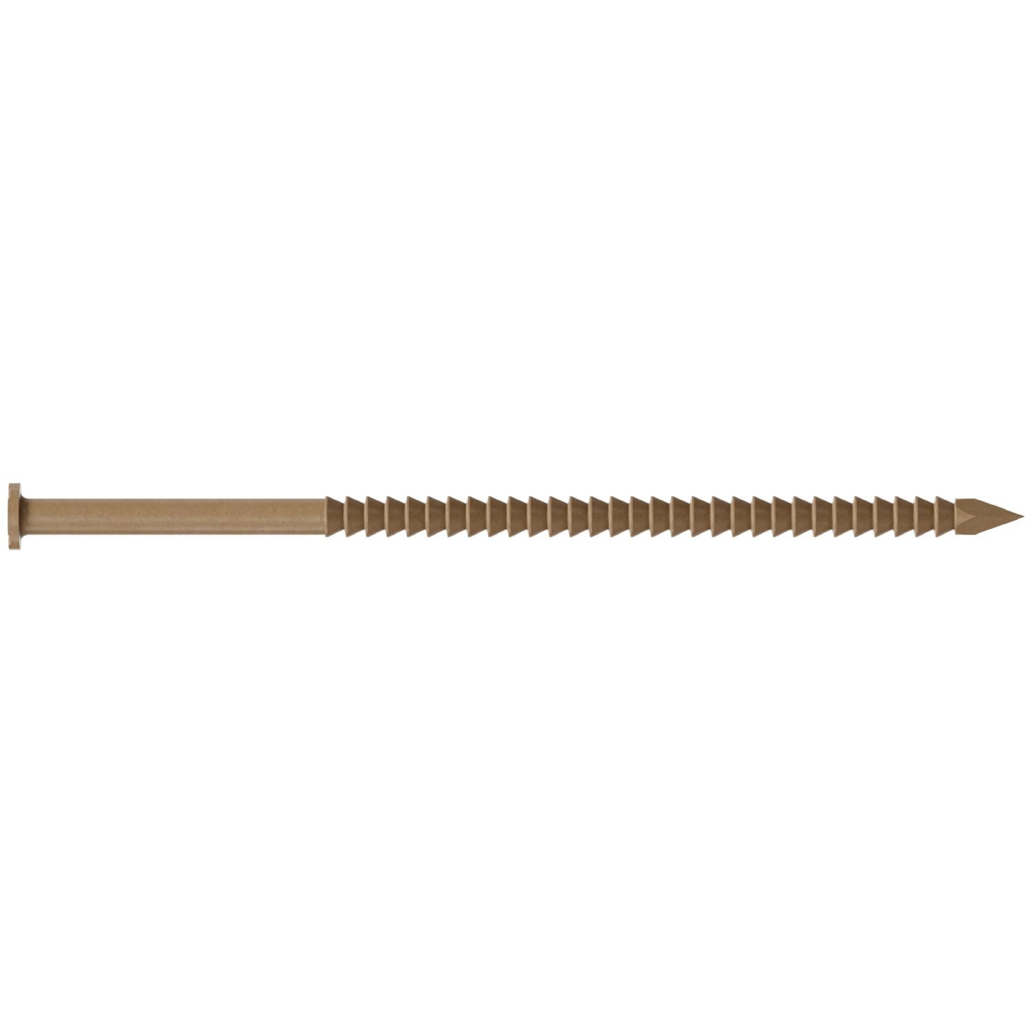Simpson Strong-Tie S8SNDT5 Painted Siding Nail,  2-1/2-in. x .092-in. Type 304 Stainless Steel, Tan, 5-lb.