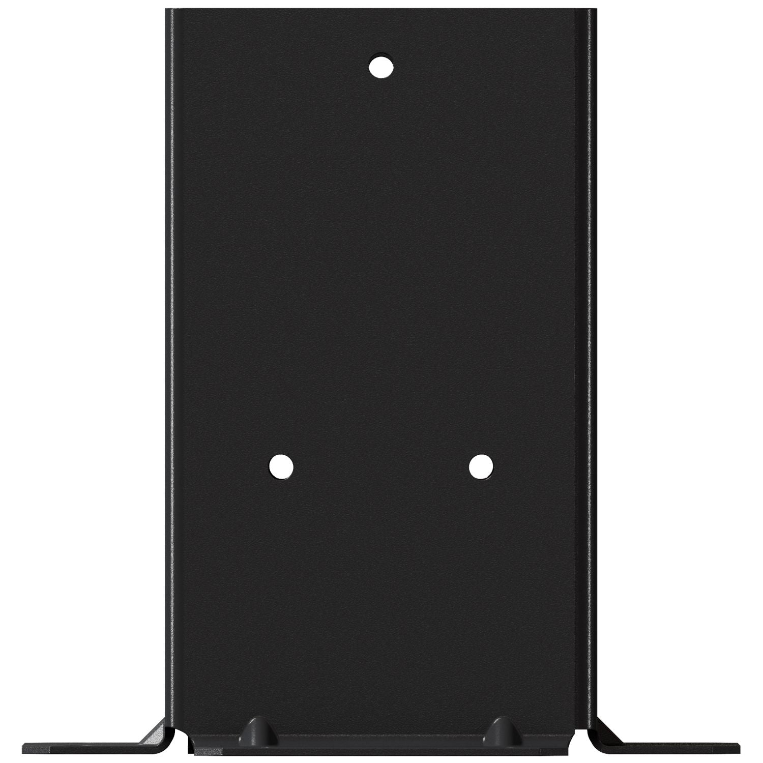 Simpson Strong-Tie SAGE-B44-KT2 Outdoor Accents Sage System Black Powder-Coated Post Base for 4x4 with Screws, 2-Pack