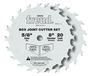 Freud SBOX8 8-Inch Box Joint Cutter Set