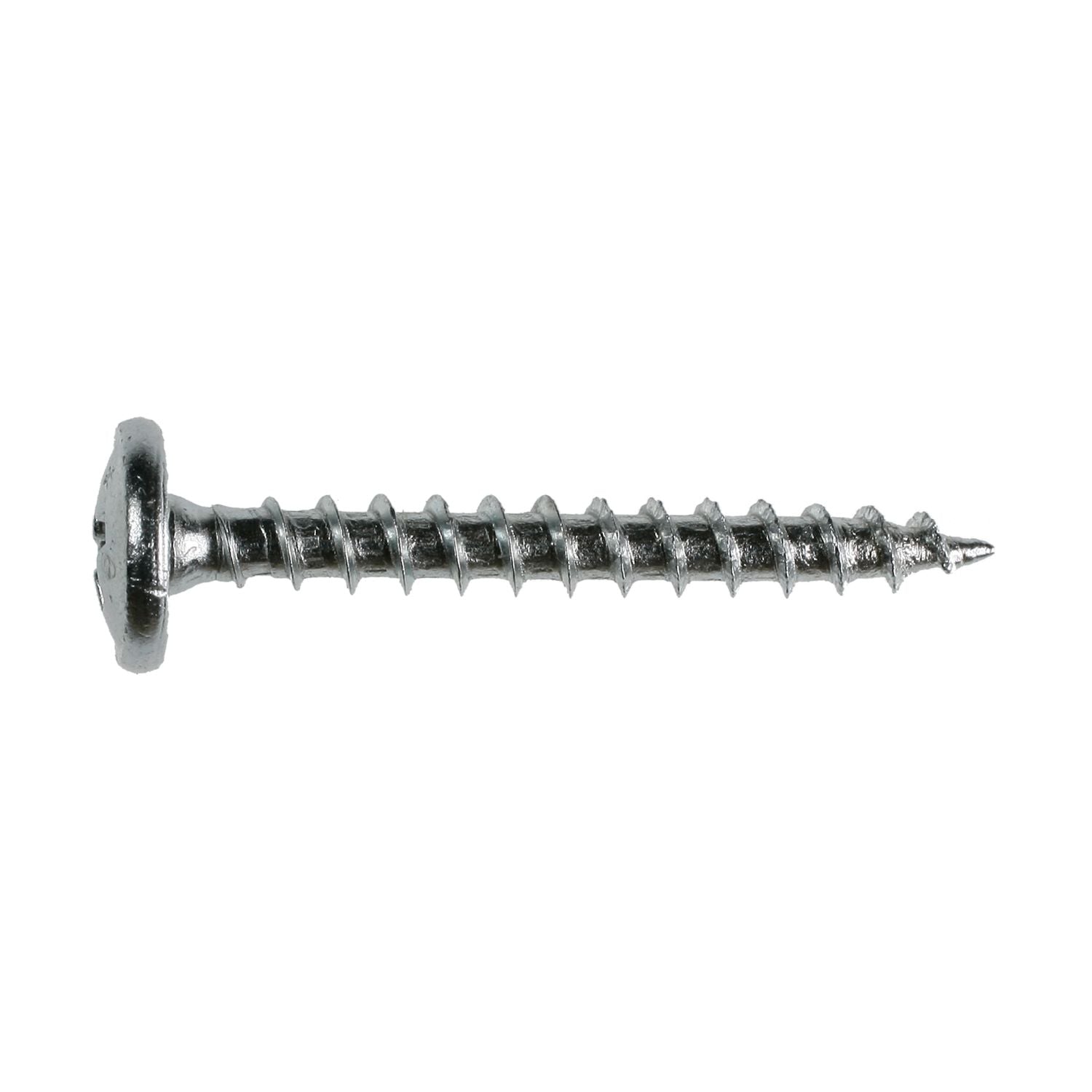 Simpson Strong-Tie SD8X1.25-R Wafer-Head Screw,  #8 x 1-1/4-in. #2 Phillips, Clear Zinc Coating, 100-Pack